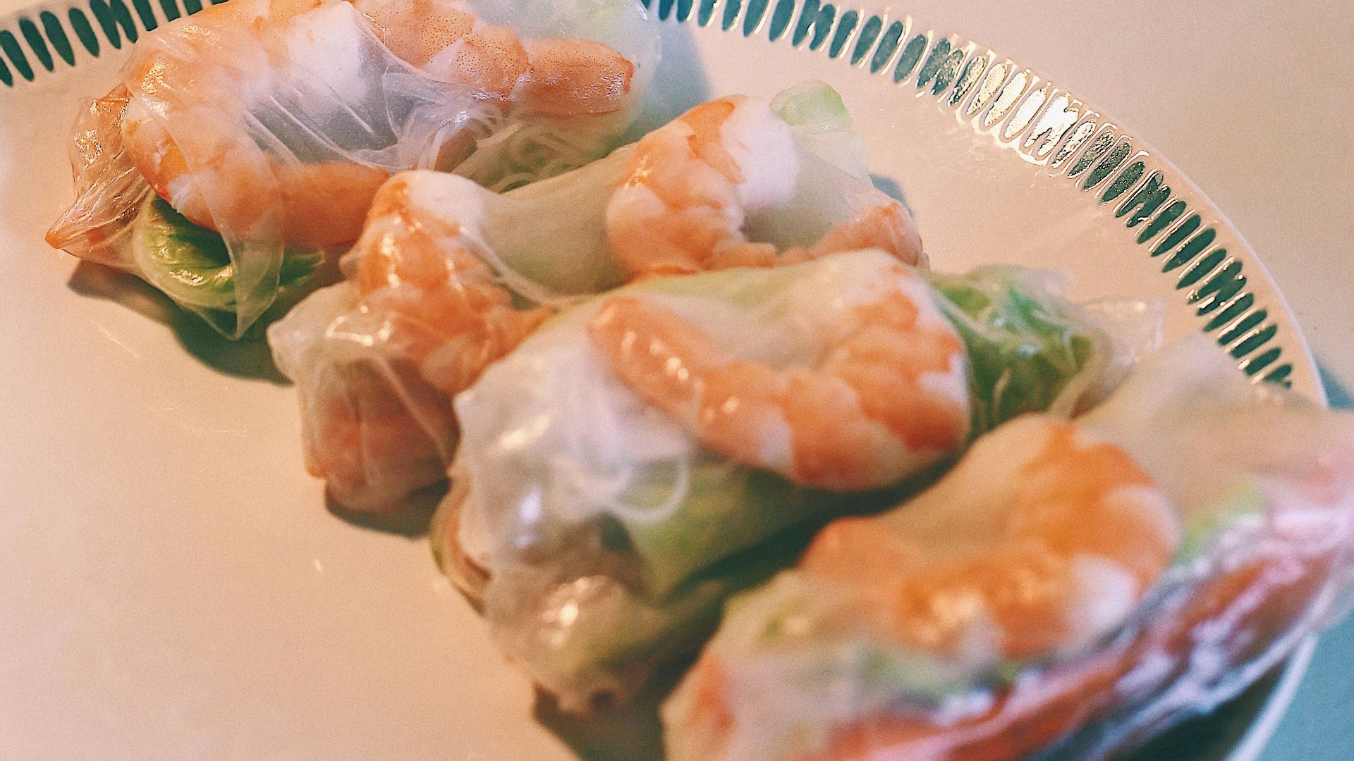 7. Rouleaux de printemps frais