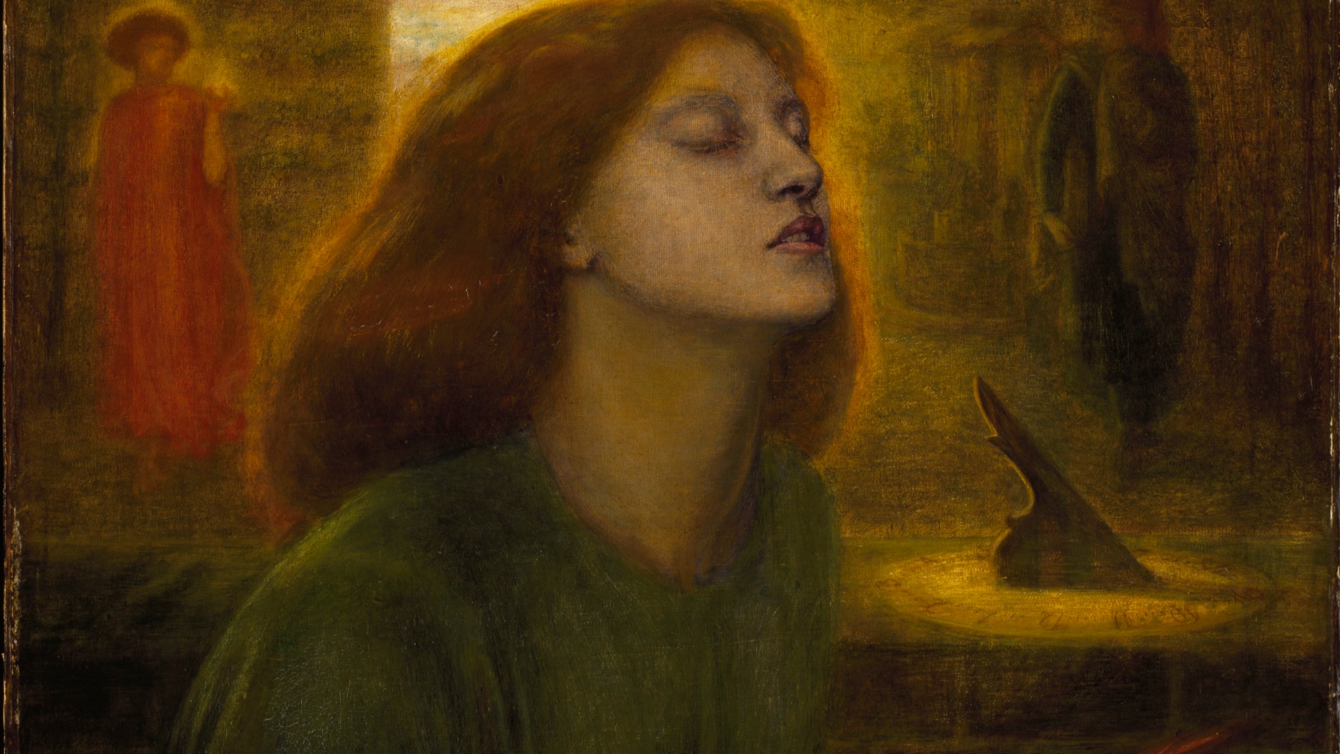 9. « Beata Beatrix » de Dante Gabriel Rossetti