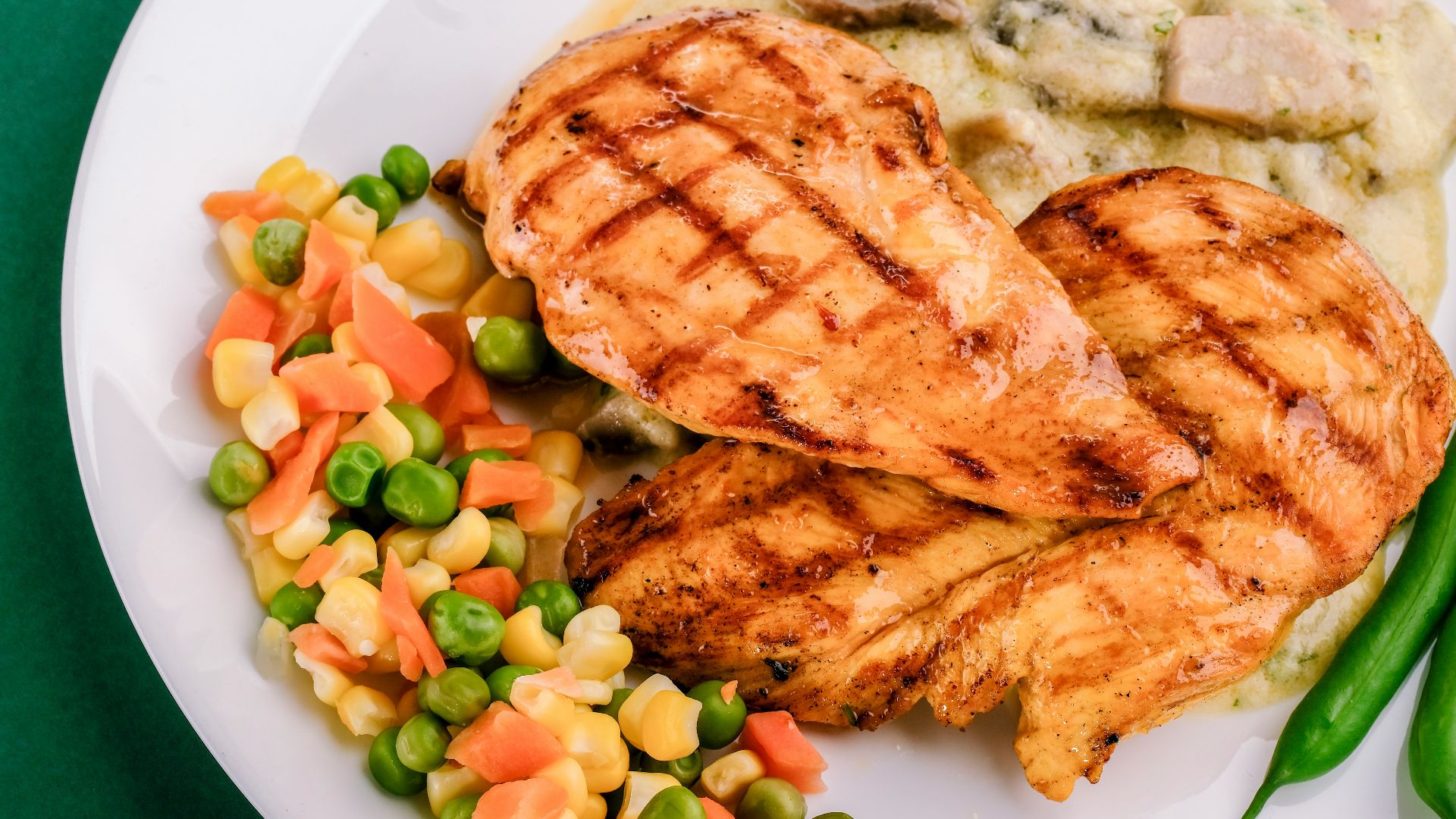 1. Poulet grillé