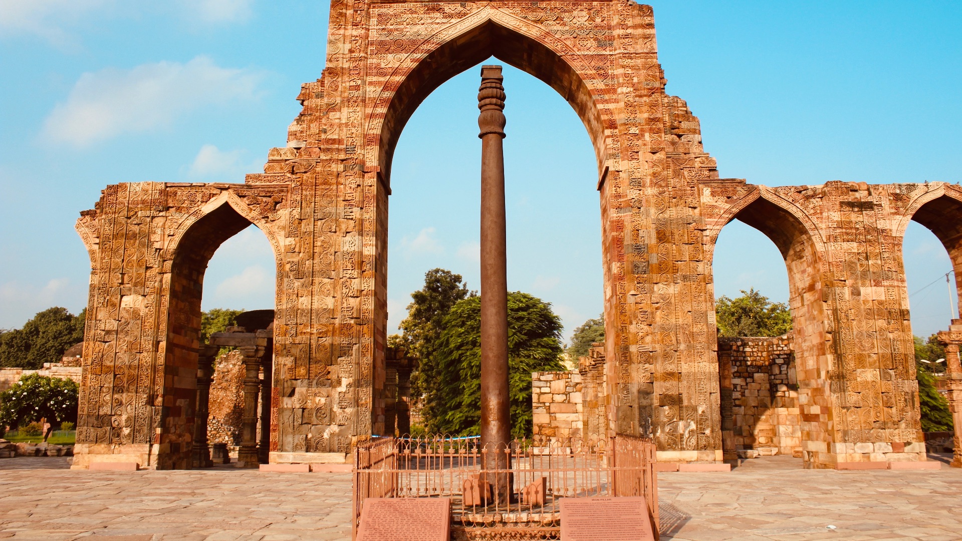 10. Le pilier de fer de Delhi