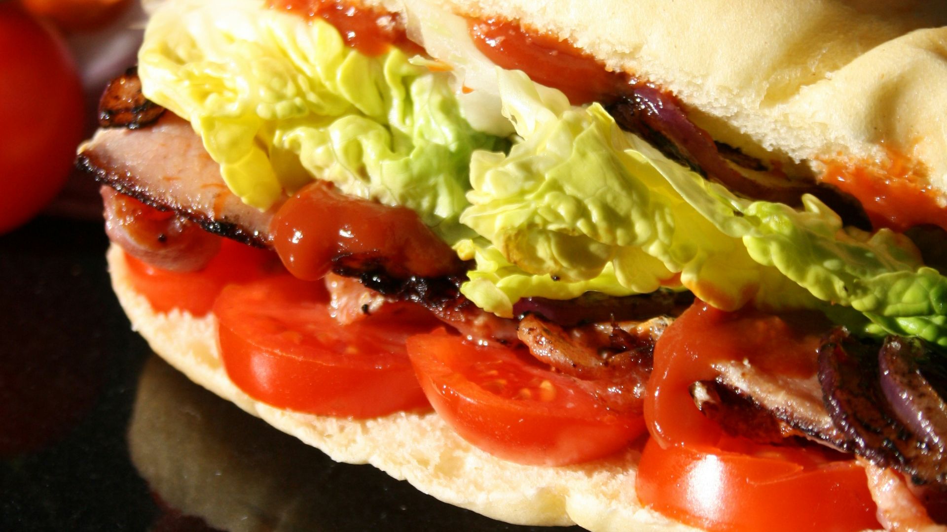 9. Bacon, laitue et tomate