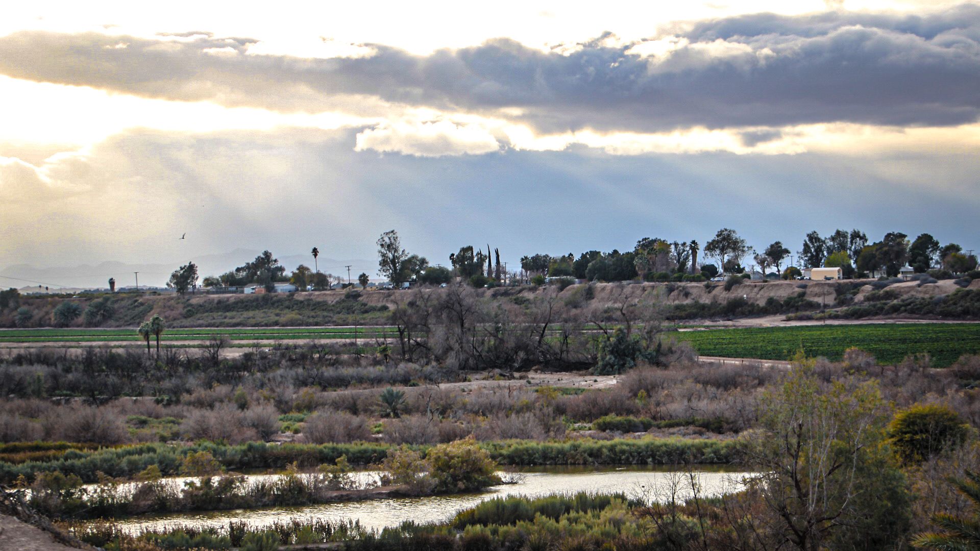 9. Route départementale 78, près de Brawley, en Californie