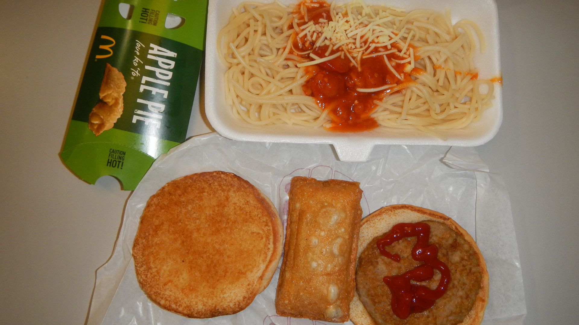 4. Les McSpagetti de McDonald’s