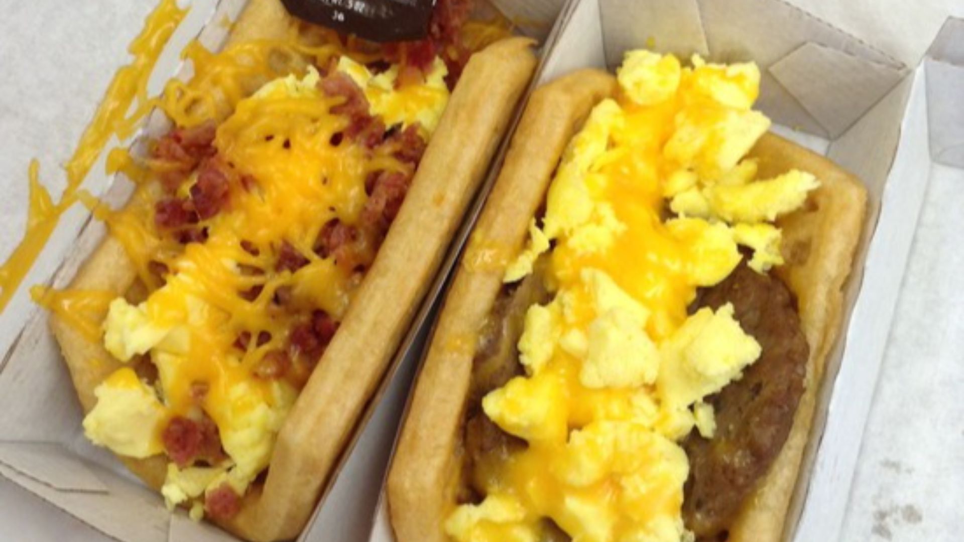 14. Le « Waffle Taco » de Taco Bell