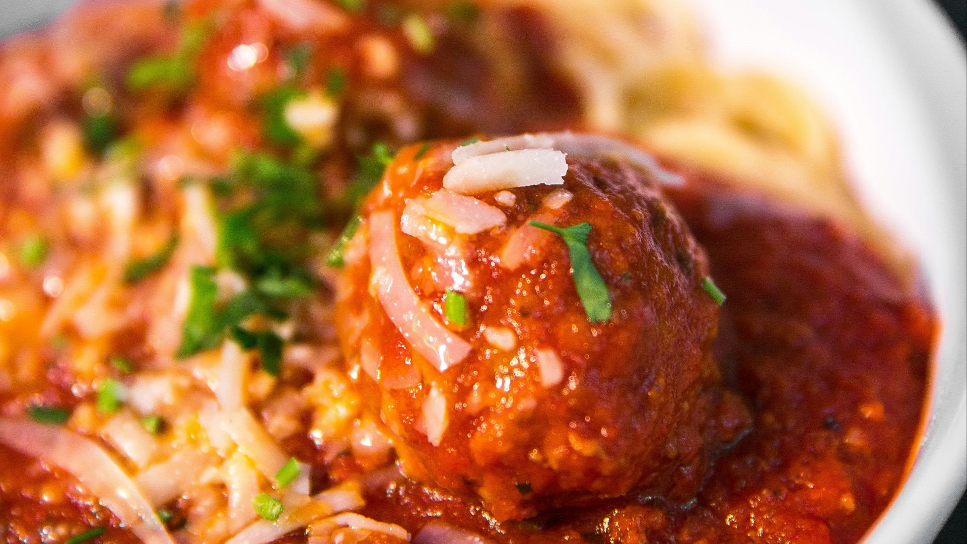 5. Spaghettis aux boulettes de viande