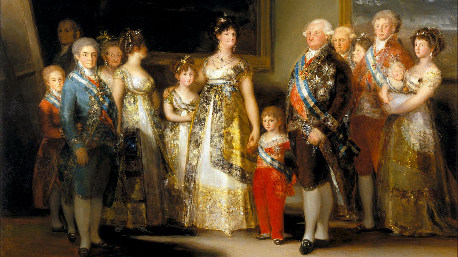 7. Charles IV d'Espagne et sa famille, par Francisco Goya