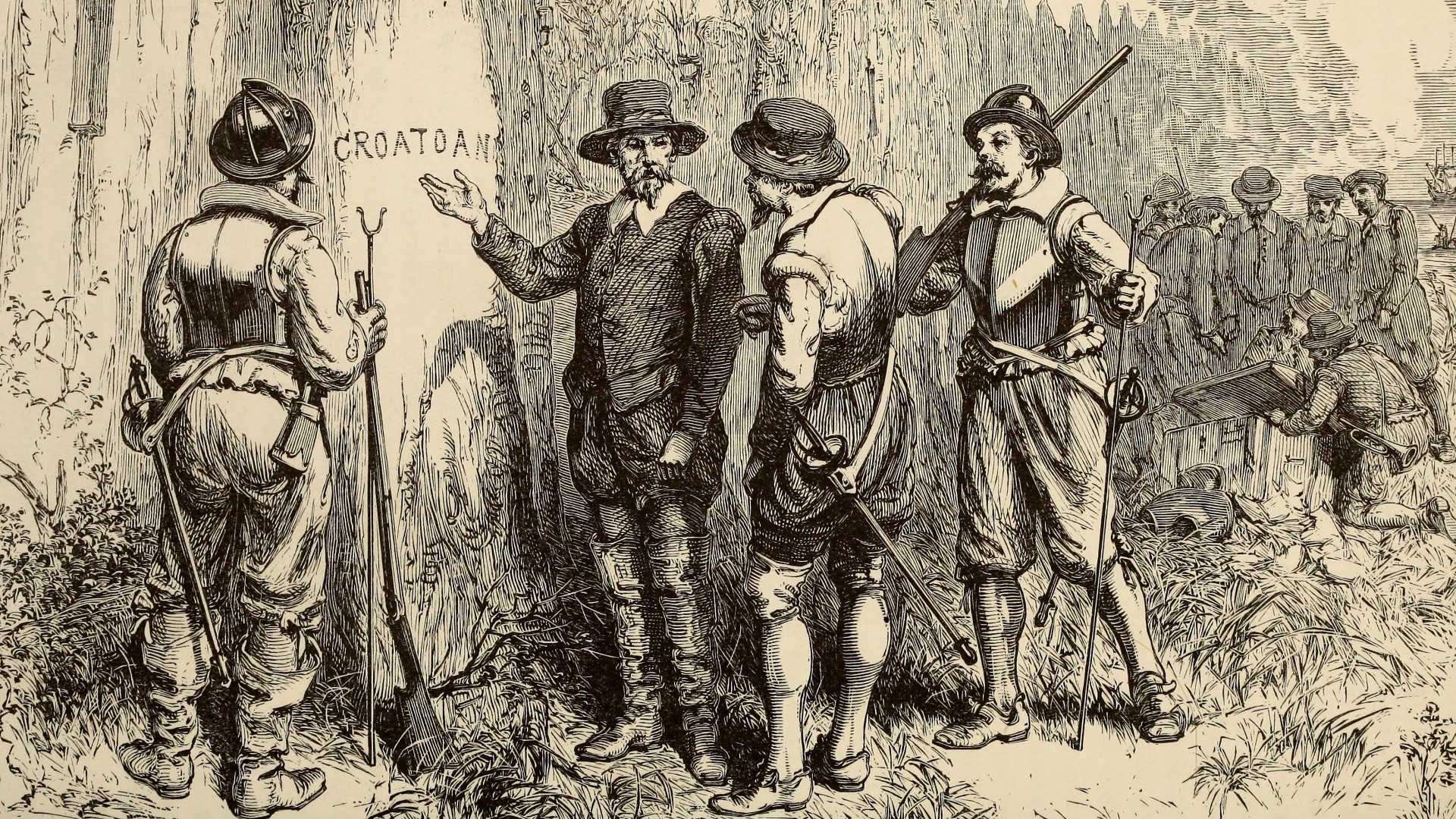 9. La colonie perdue de Roanoke