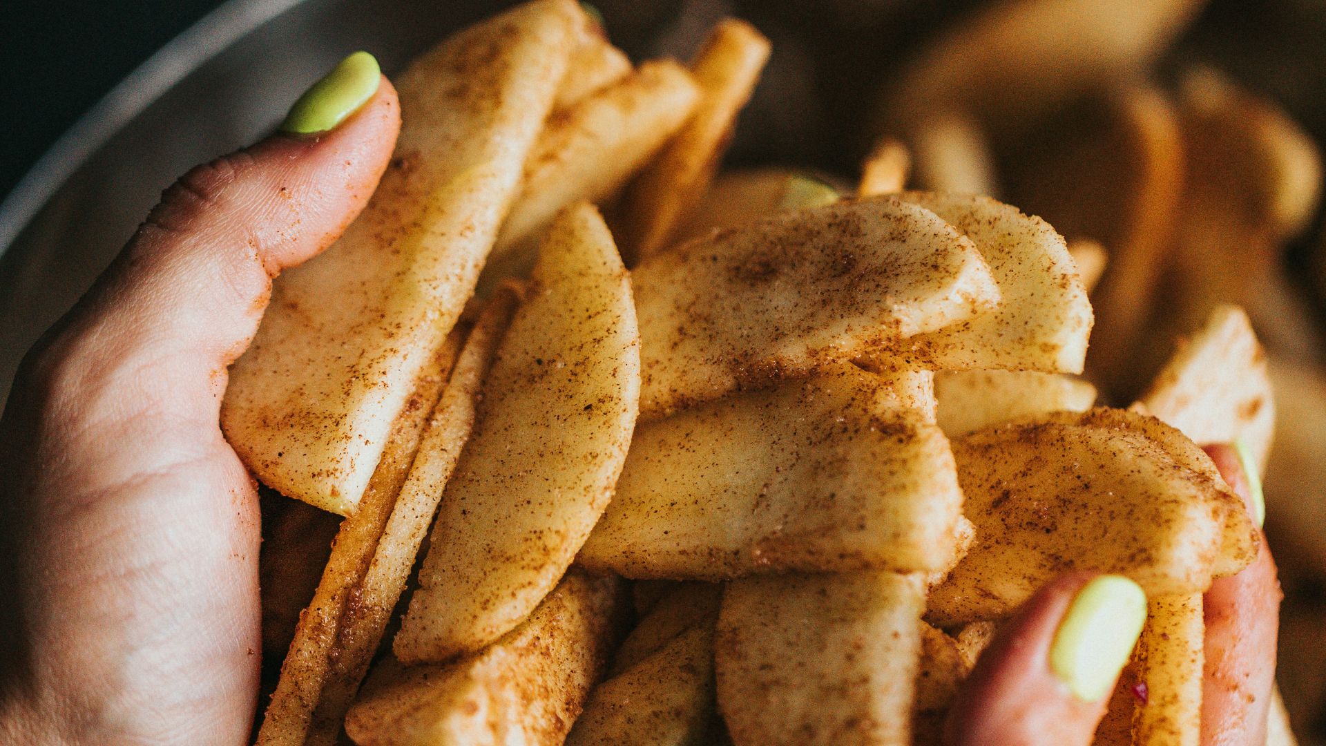 5. Pommes à la cannelle au four