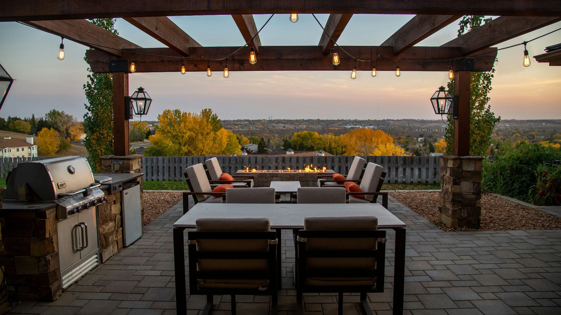 8. Grandes terrasses dans les jardins