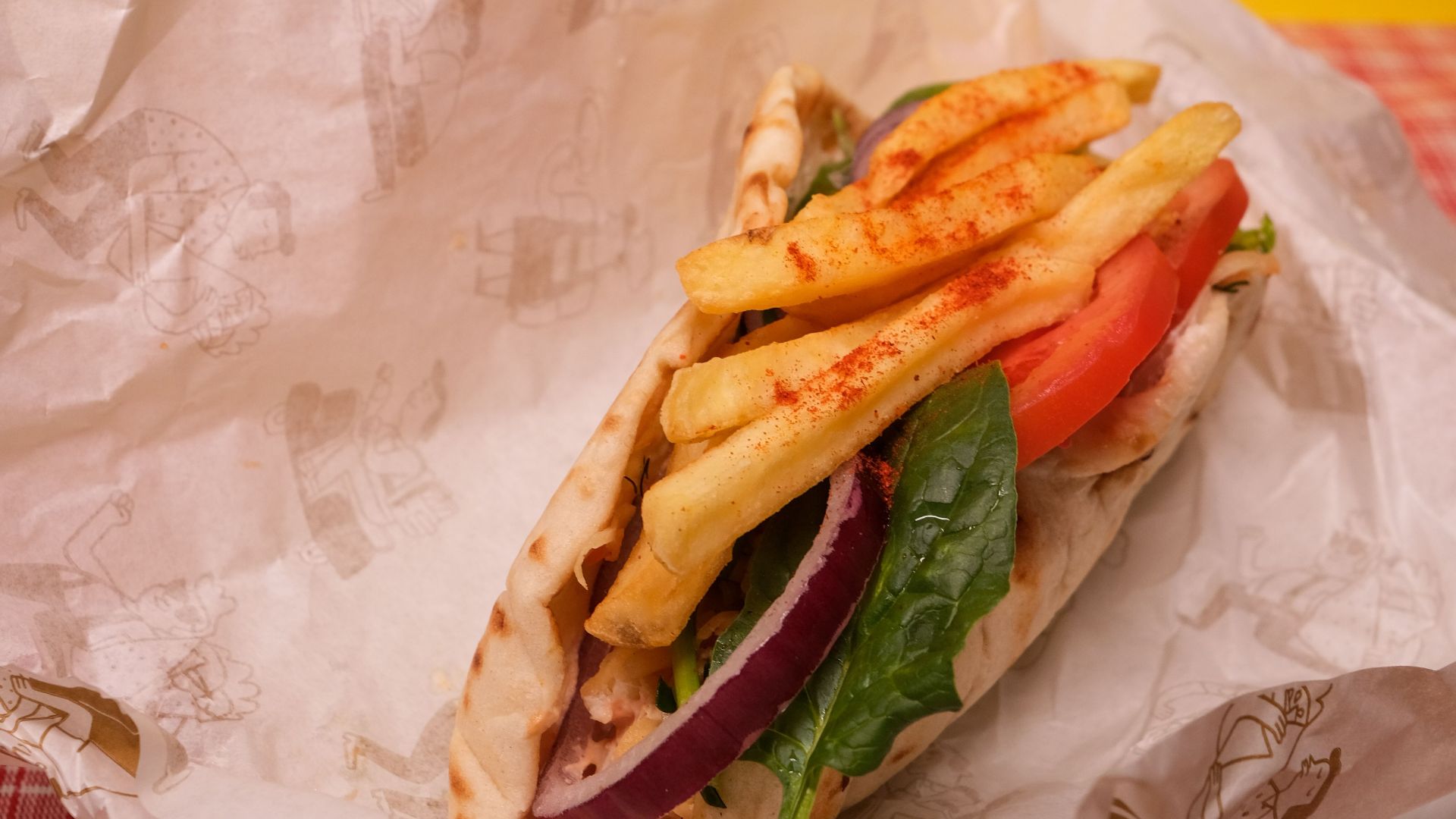 11. Pitas au poulet à la grecque