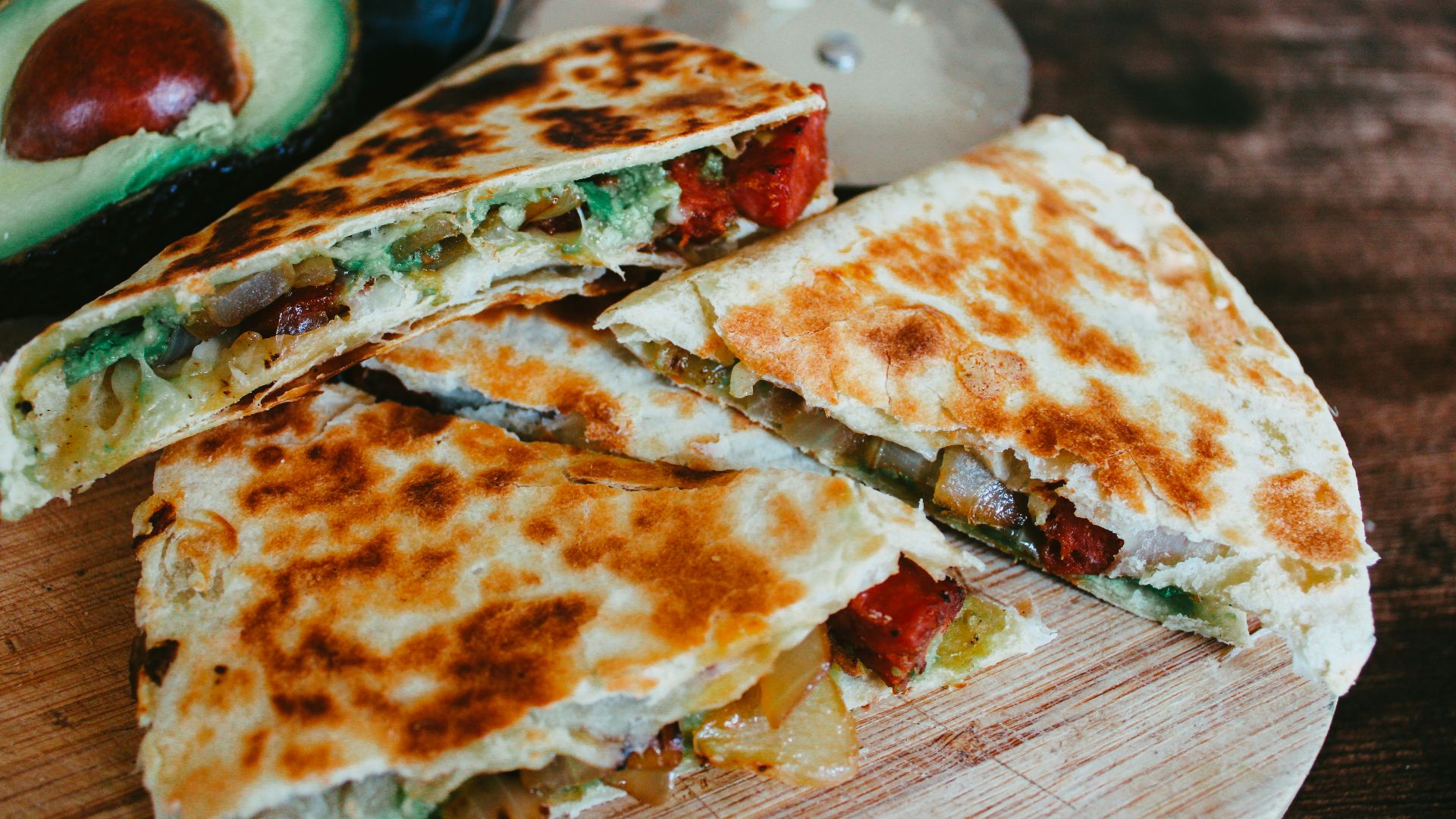3. Quesadilla aux légumes
