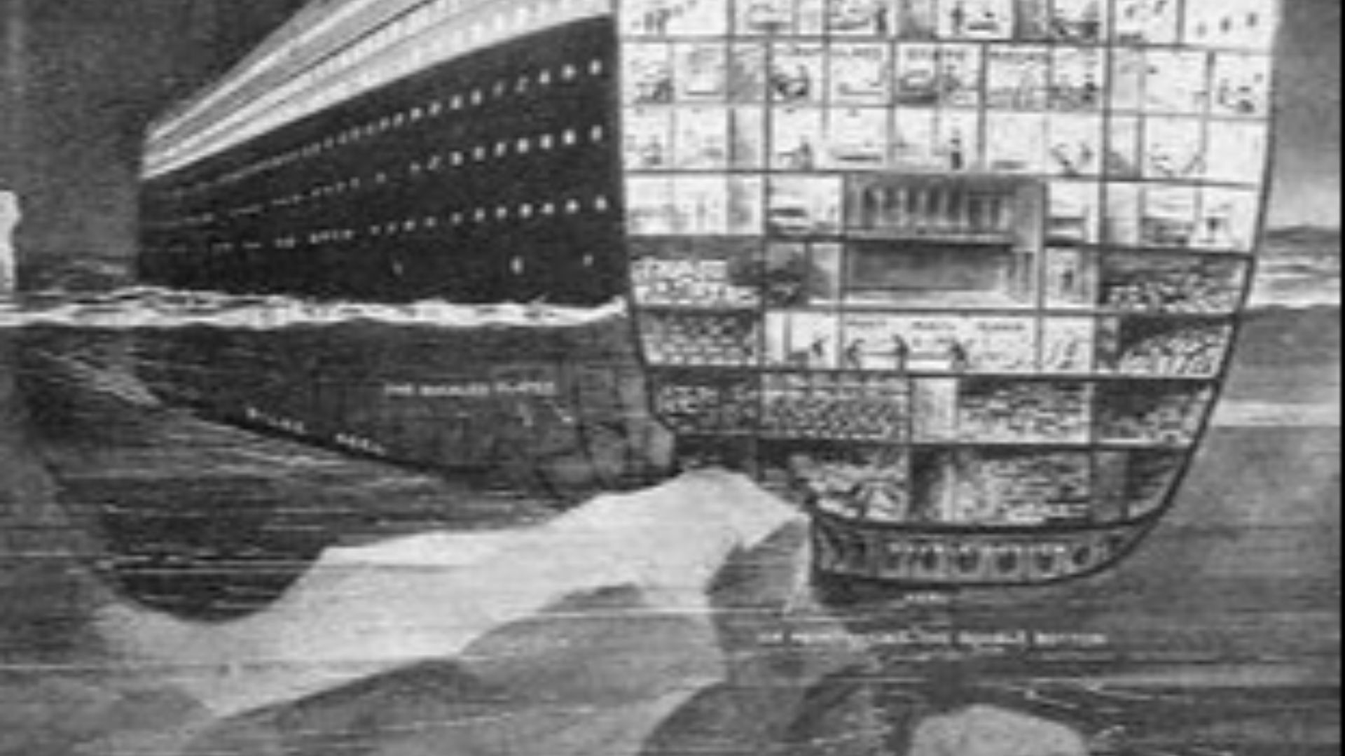 15. Le Titanic a heurté un iceberg