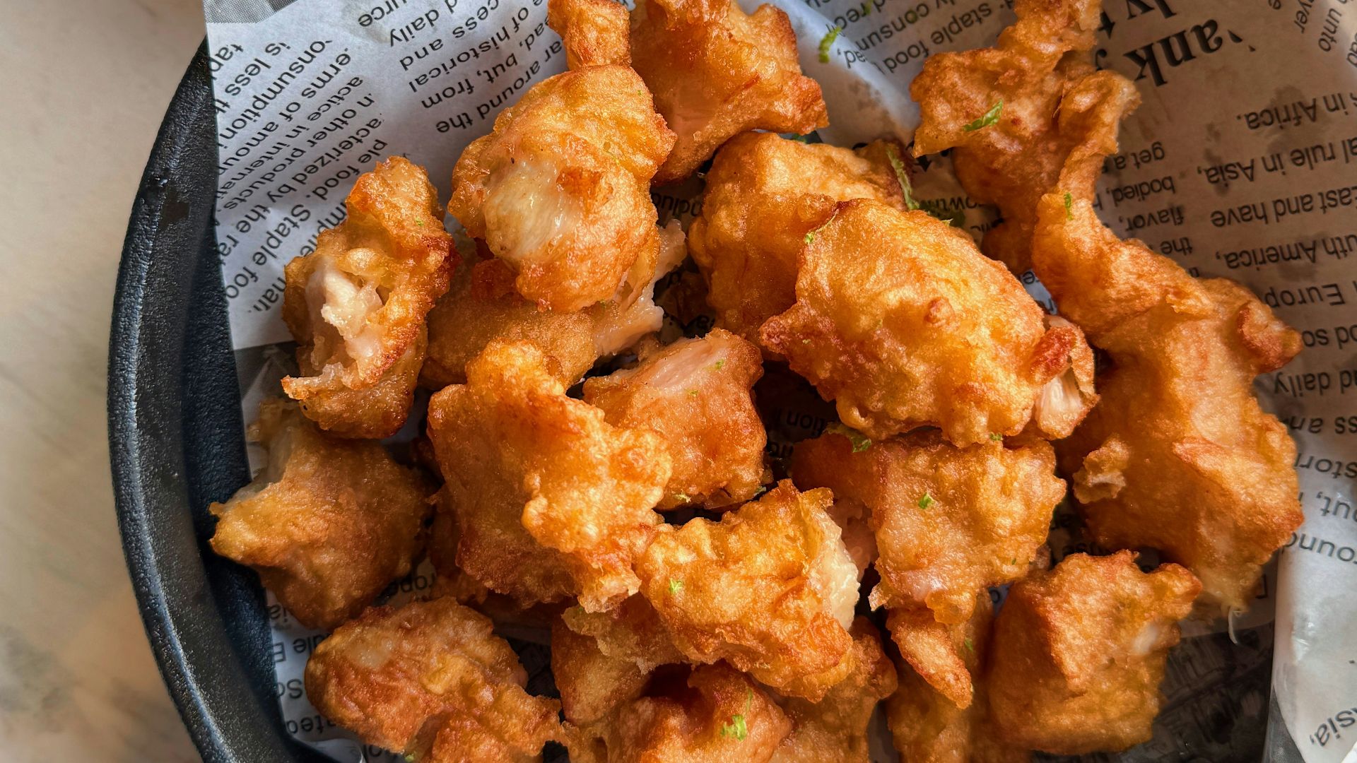 9. Chou-fleur à la General Tso cuit à la friteuse à air chaud