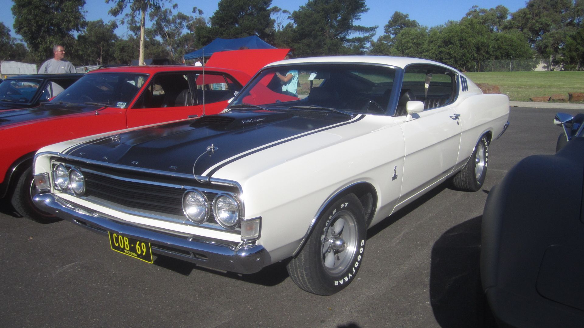 6. Ford Torino Cobra de 1969