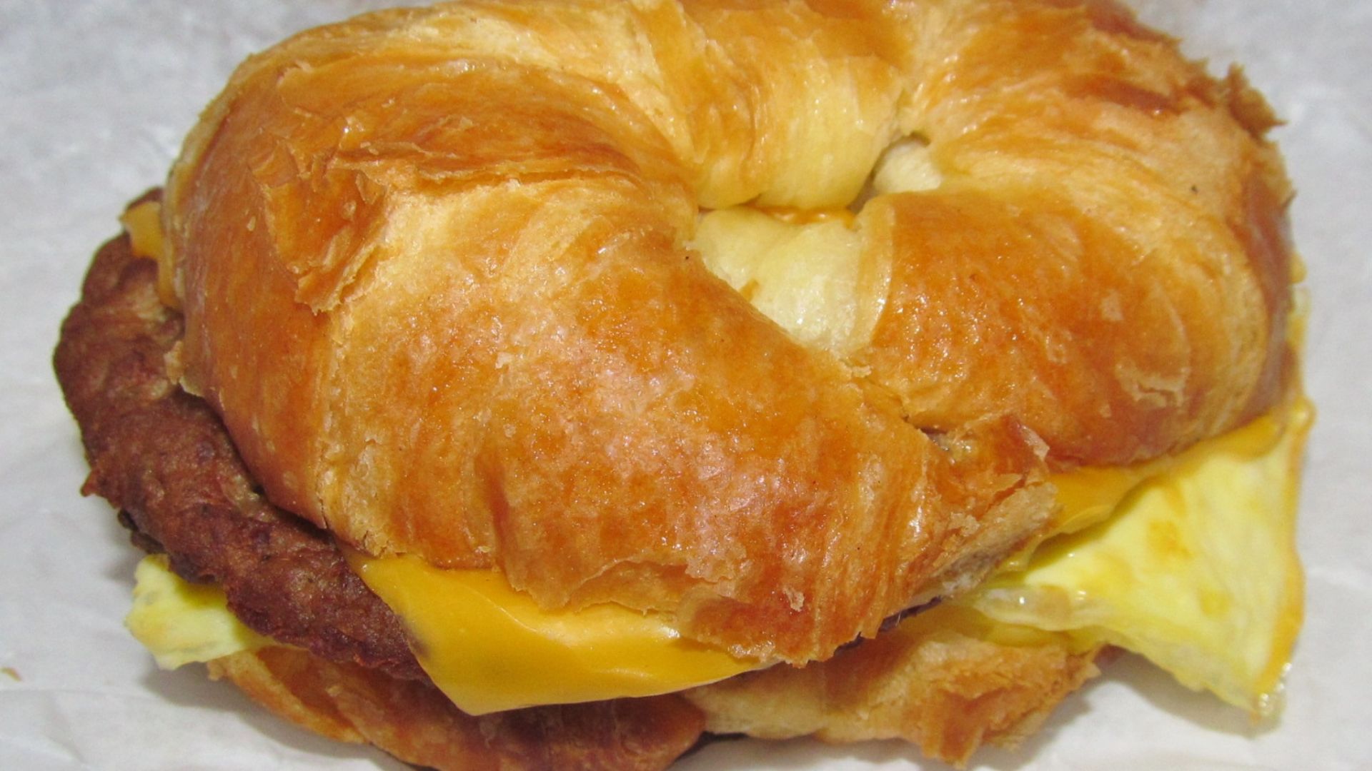 10. L'énorme sandwich à l'omelette de Burger King