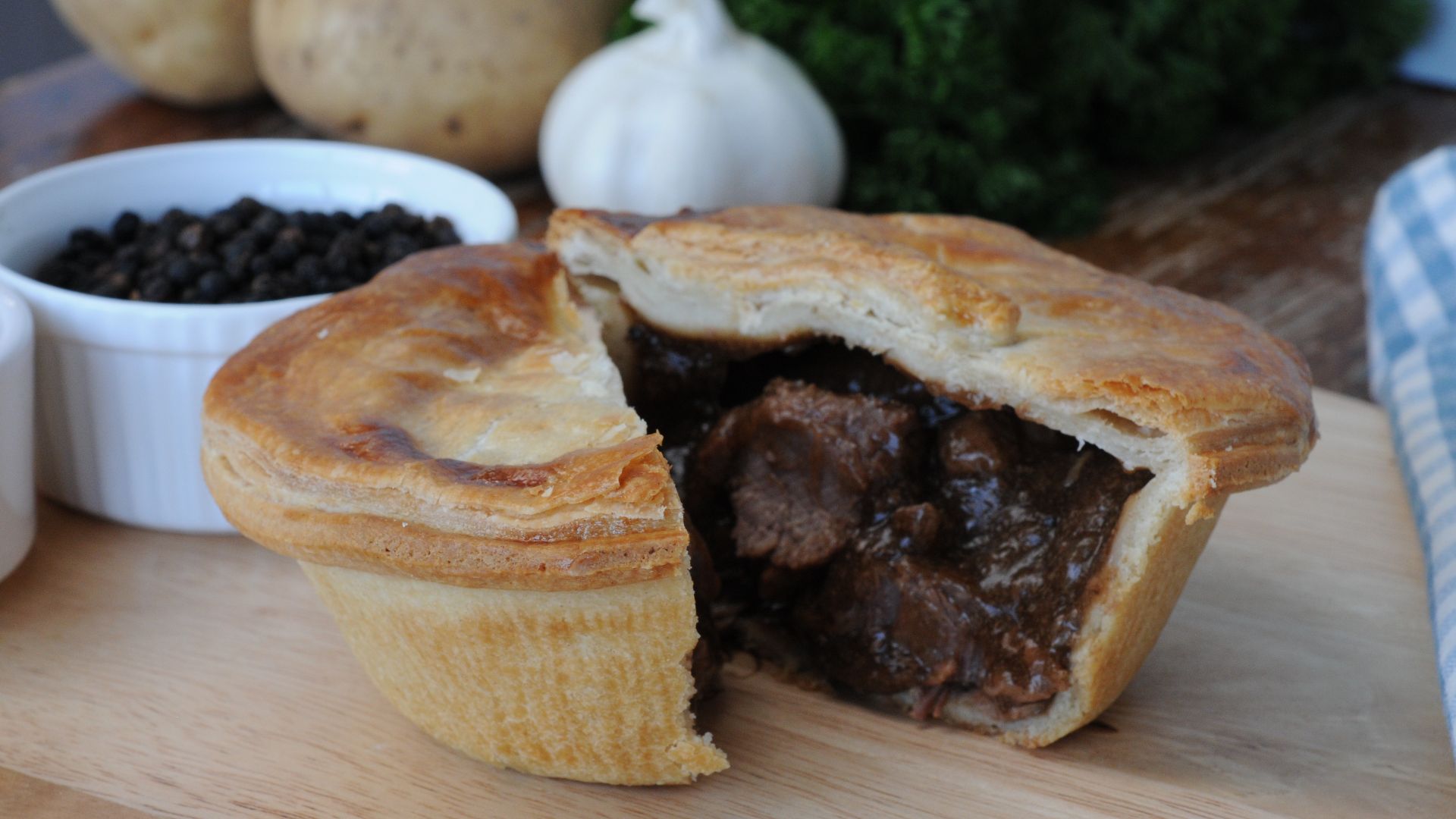 4. Tourte au bœuf et à la bière