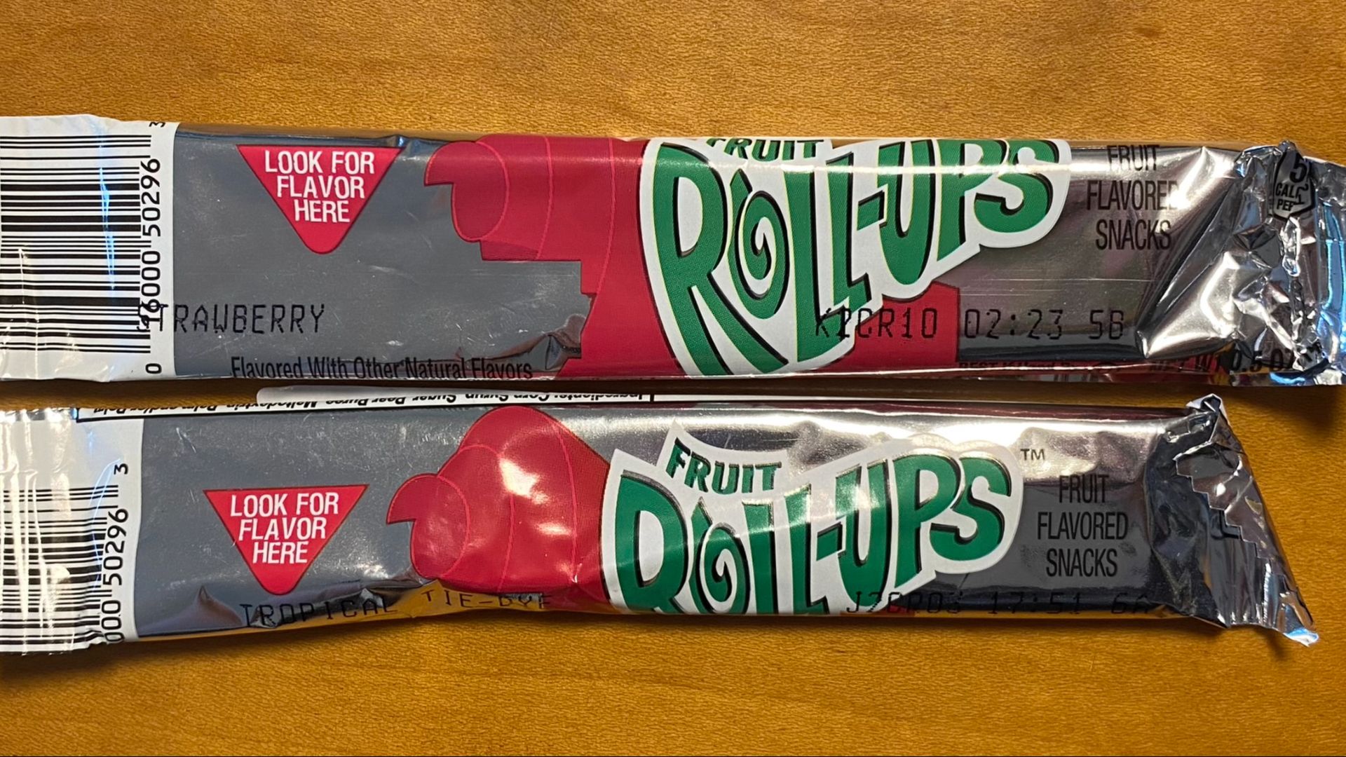 5. Rouleaux de fruits