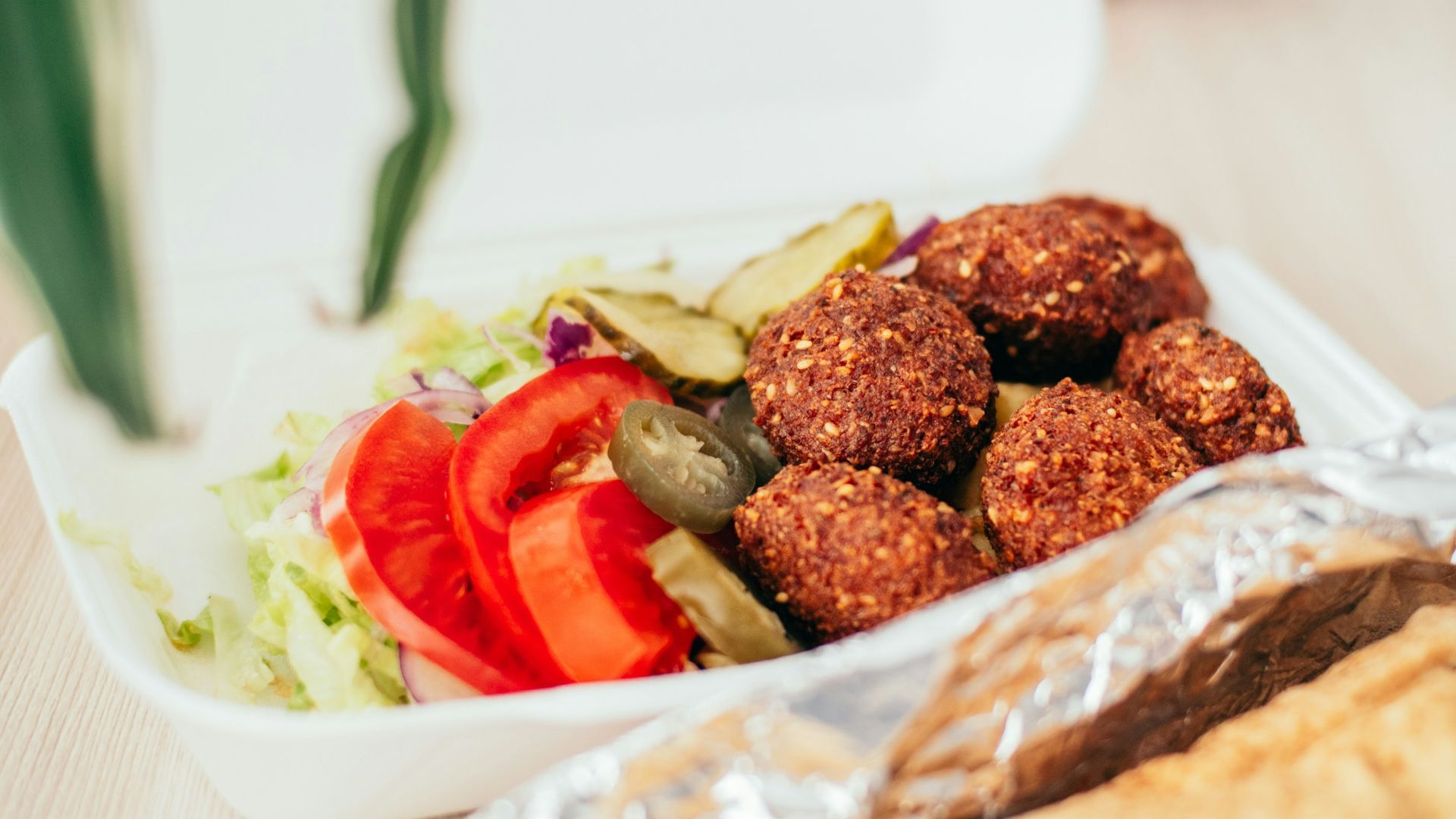 14. Pita aux falafels