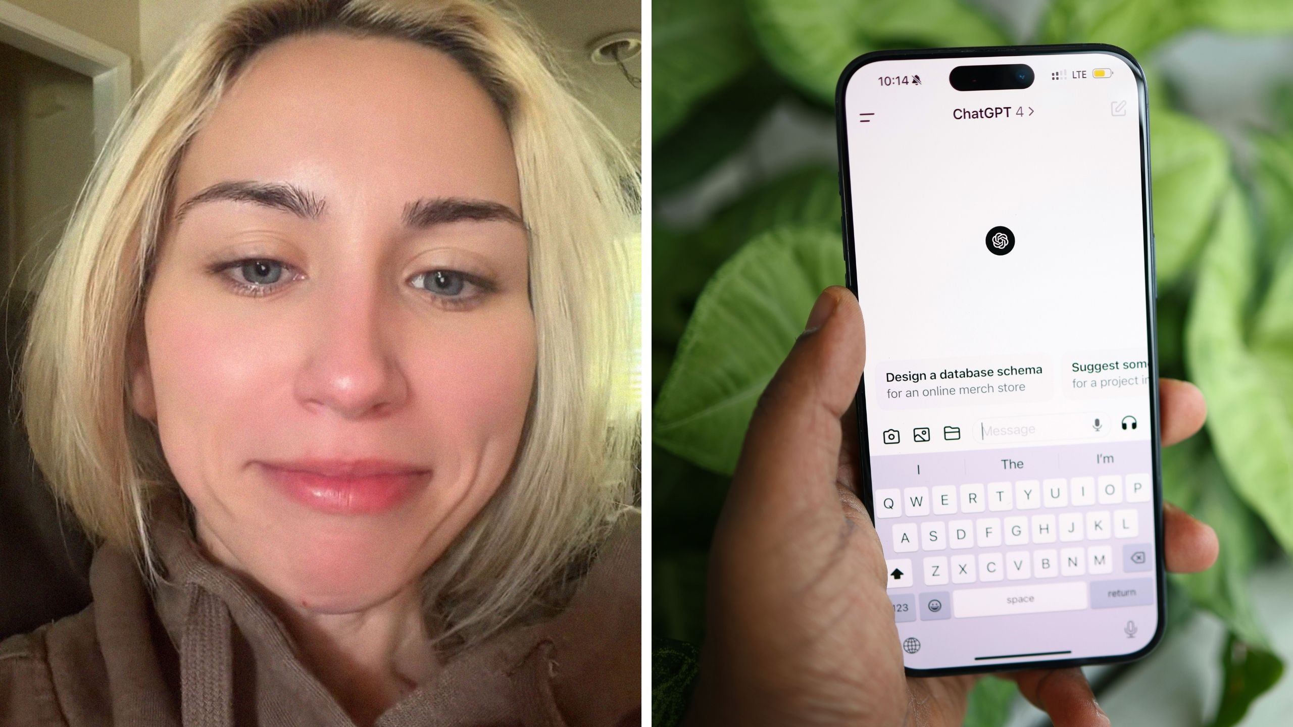 Georgia woman shows boyfriend photo of AI-generated woman. Then he dumps her because of it