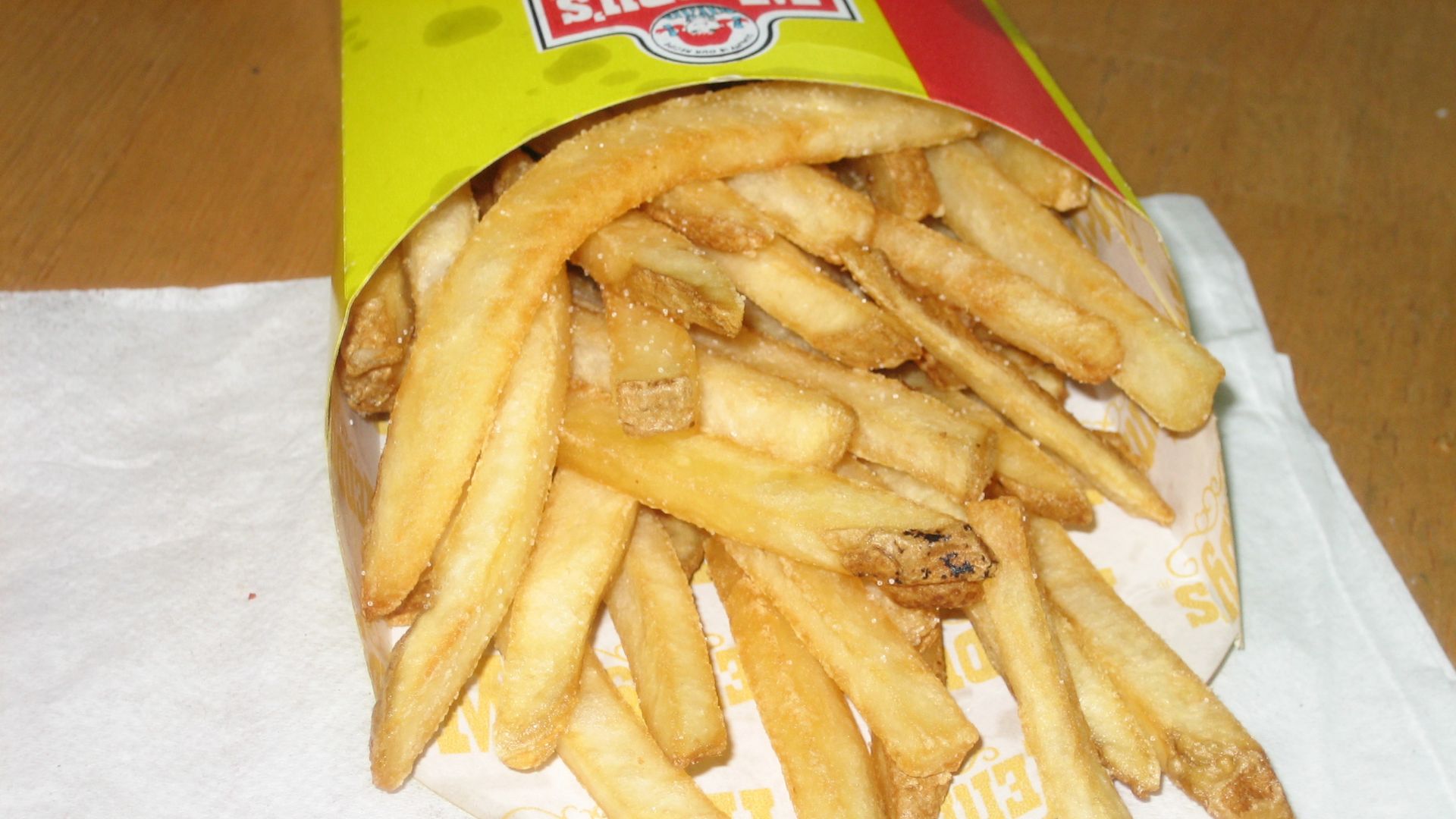 7. Wendy's a lancé des frites « Natural-Cut » au sel de mer