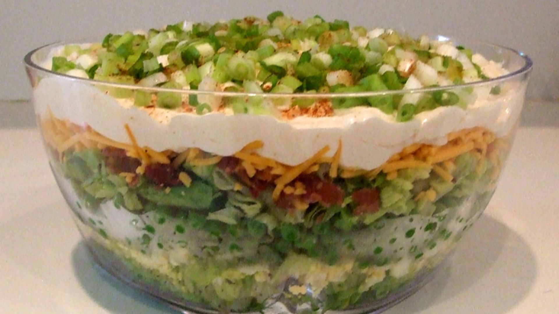 11. Salade à sept couches