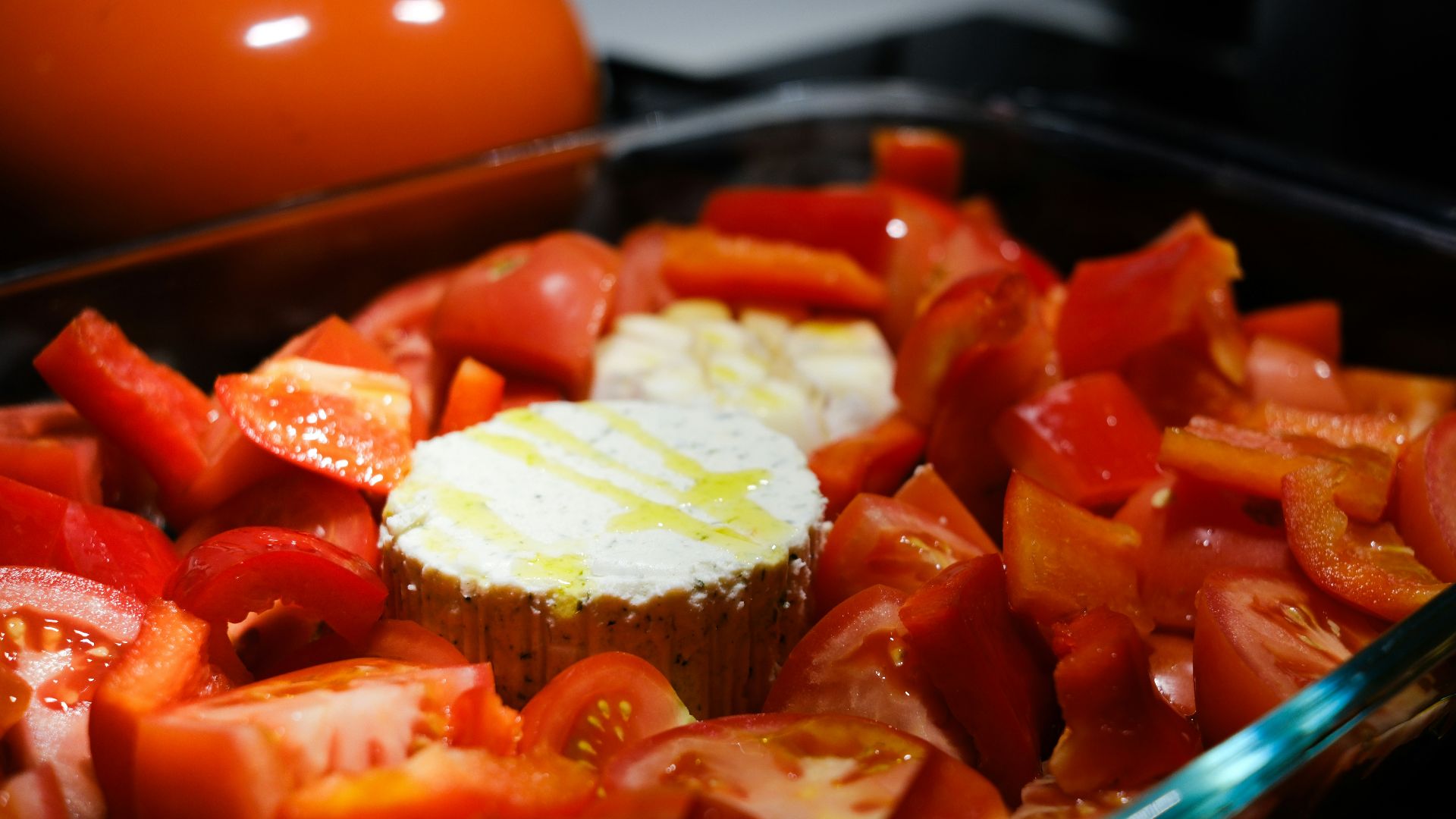 1. Pâtes à la feta au four
