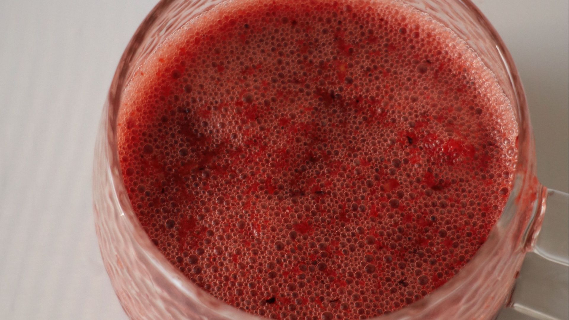 7. Purée de fruits rouges