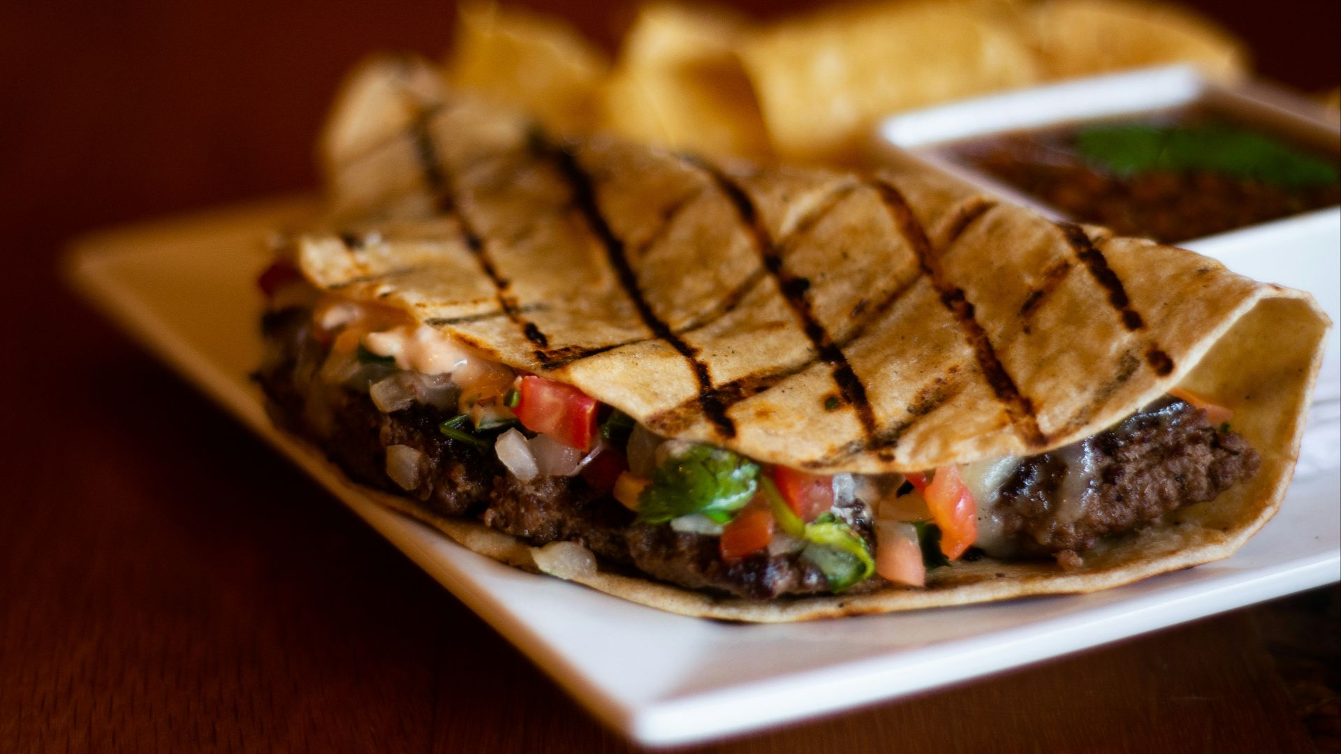 10. Quesadillas aux haricots noirs