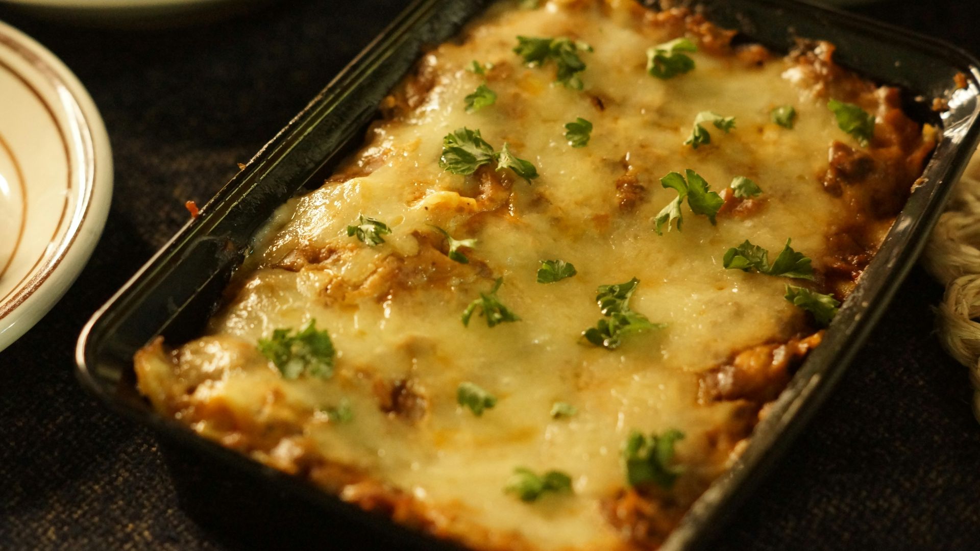 19. Gratin de pommes de terre au hamburger