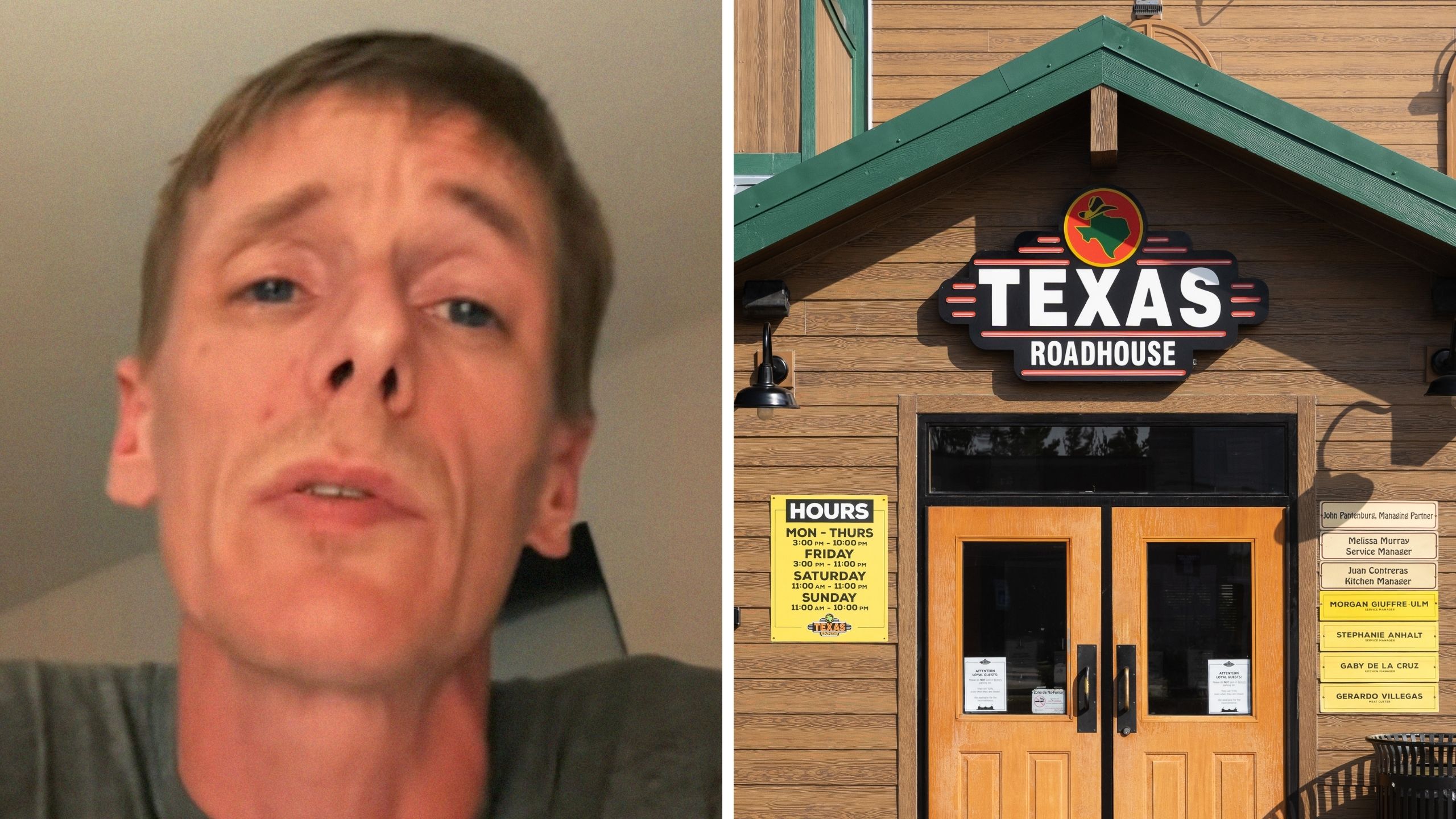 ‘Every section was closed’: Man goes to Texas Roadhouse late. Then he asks to sit as far away from the bar as possible