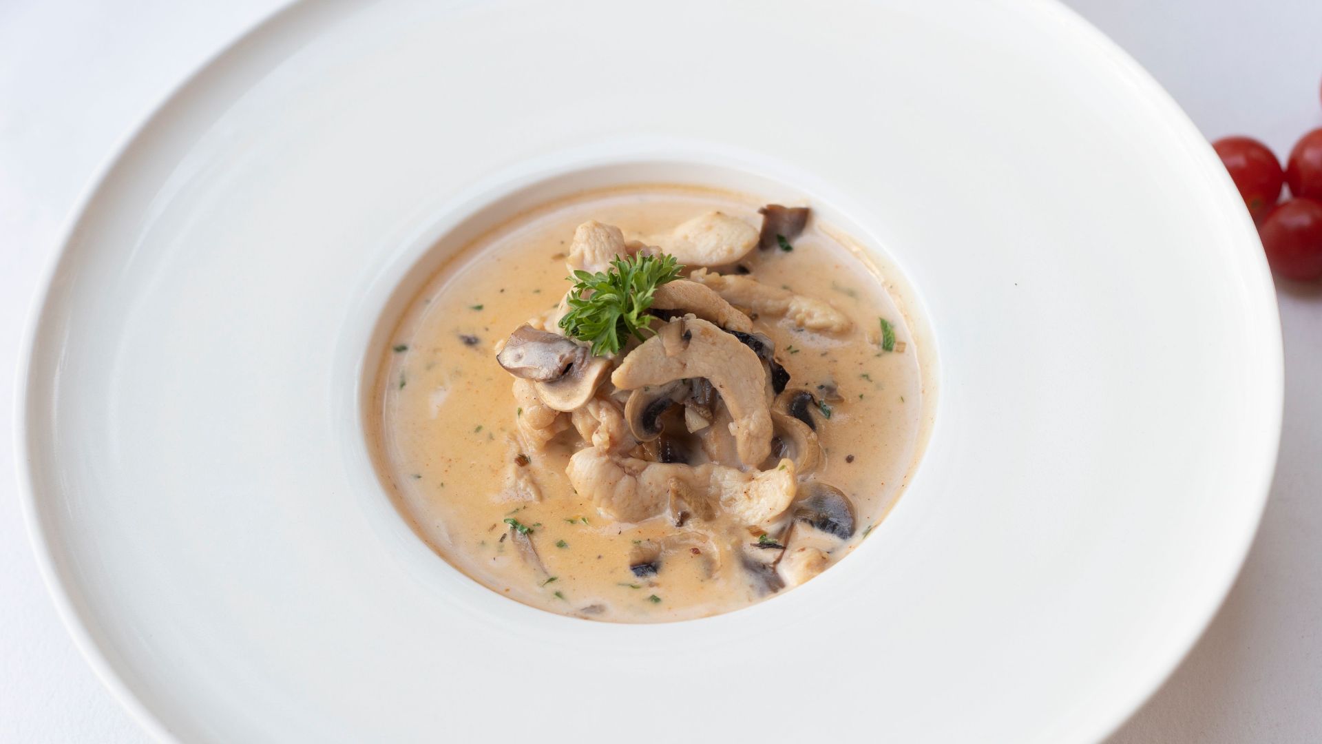 7. Potage à la reine