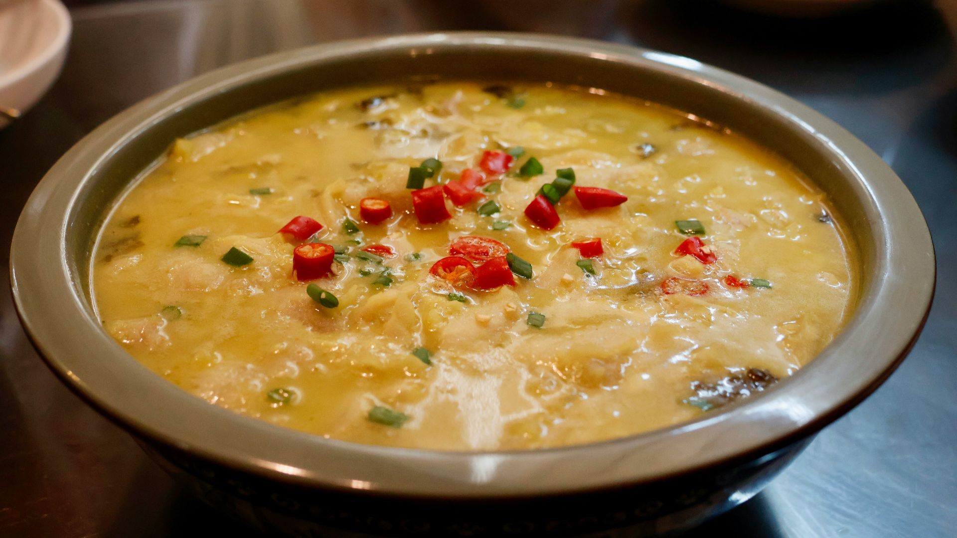 13. Soupe chinoise au riz grésillant