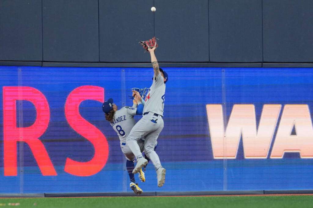 The Dodgers Unveil a Bobblehead of Andy Pages’ Catch in the World Series