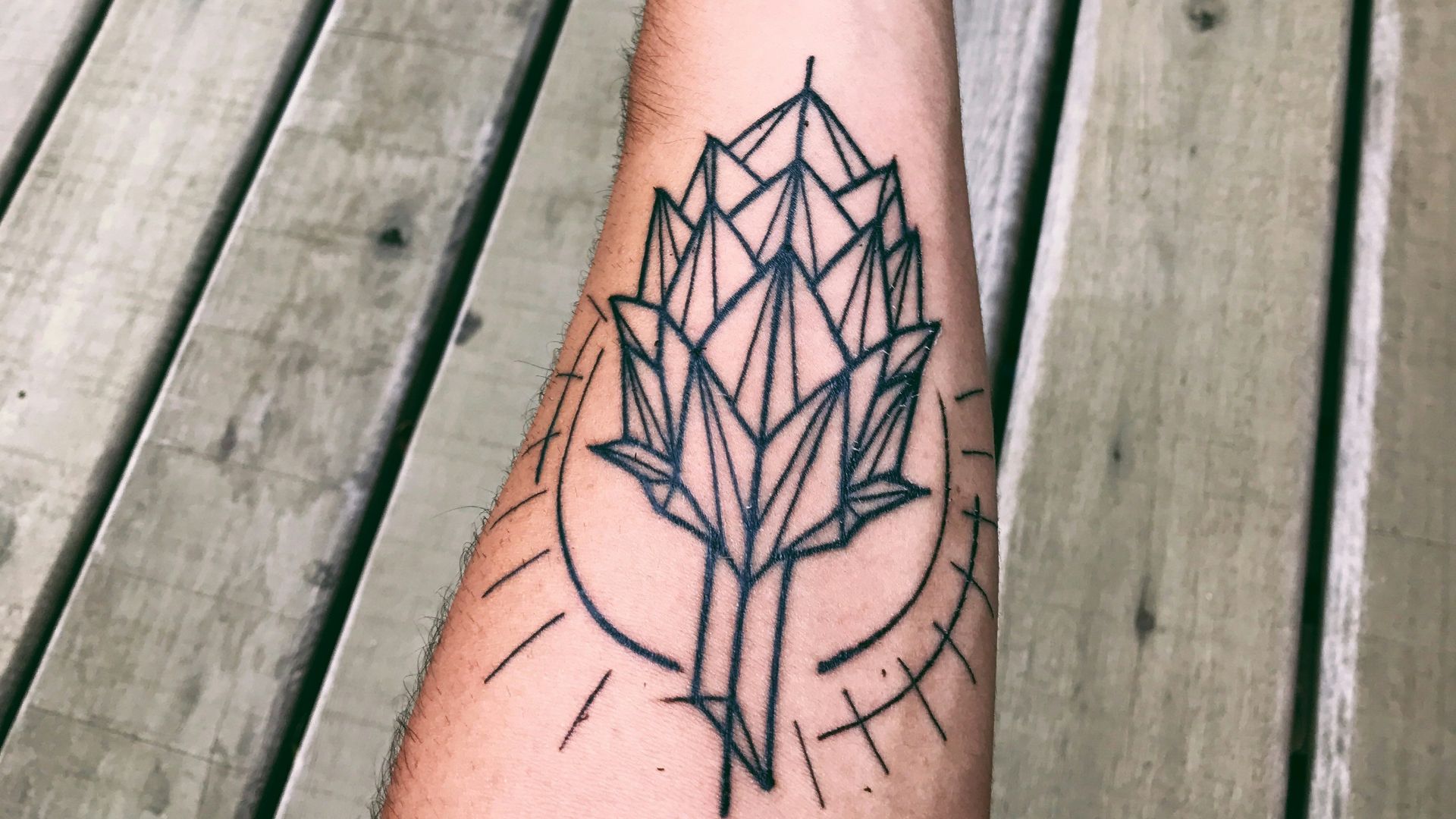 8. Tatouages géométriques