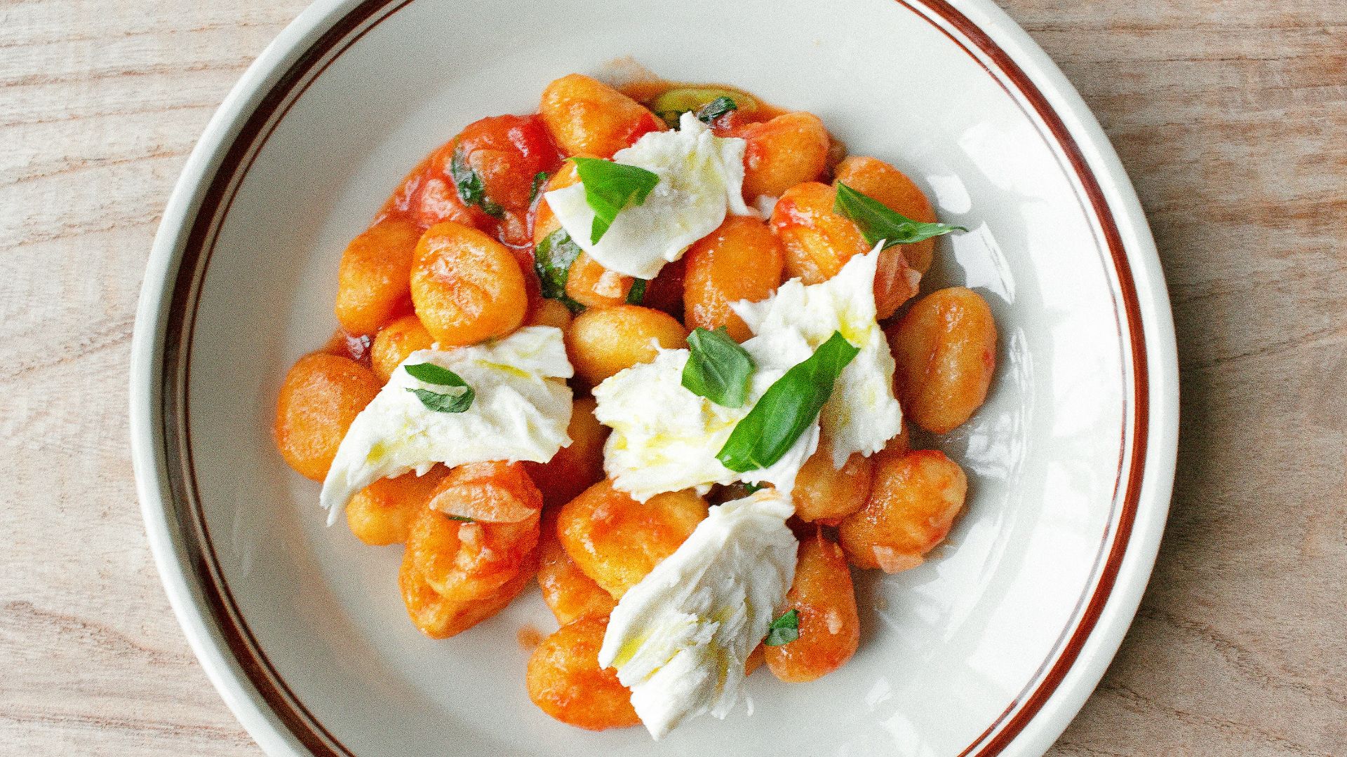 13. Gnocchi à la sauce au gorgonzola