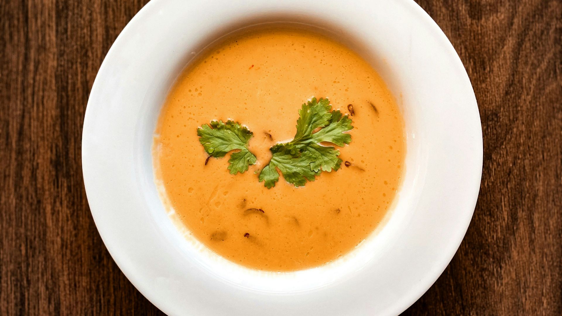 4. Soupe à la courge butternut et à la noix de coco