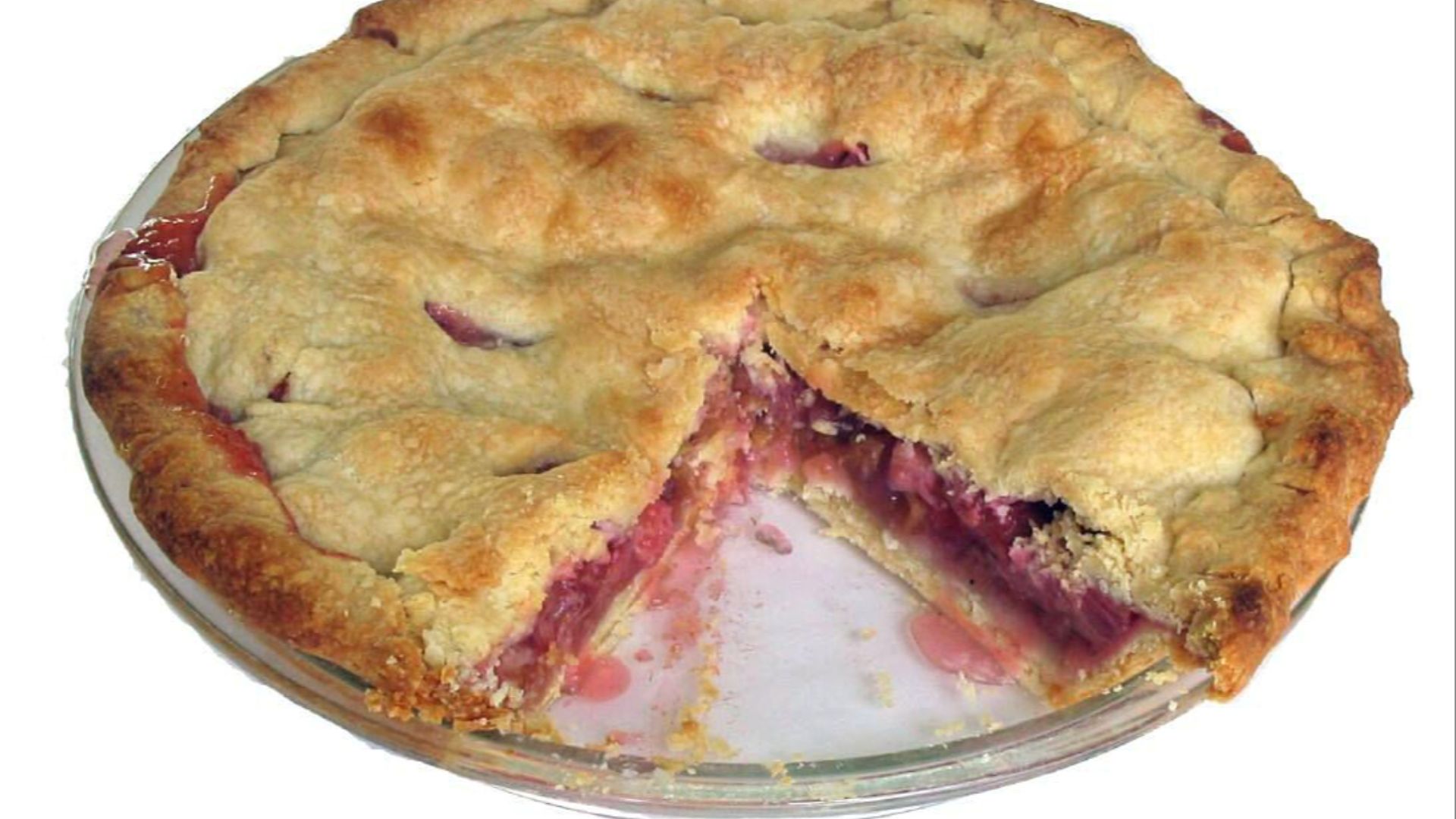 14. Tarte à la rhubarbe