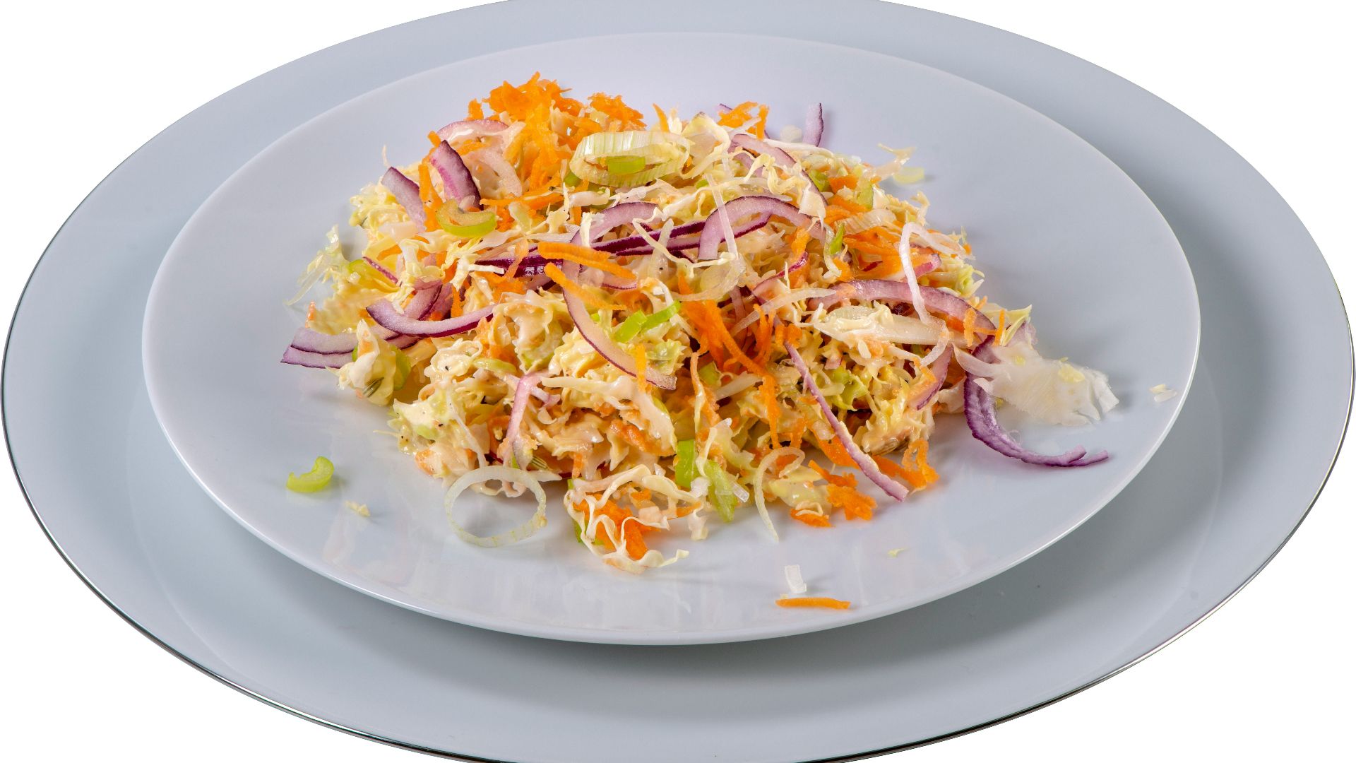 2. Salade de chou du commerce