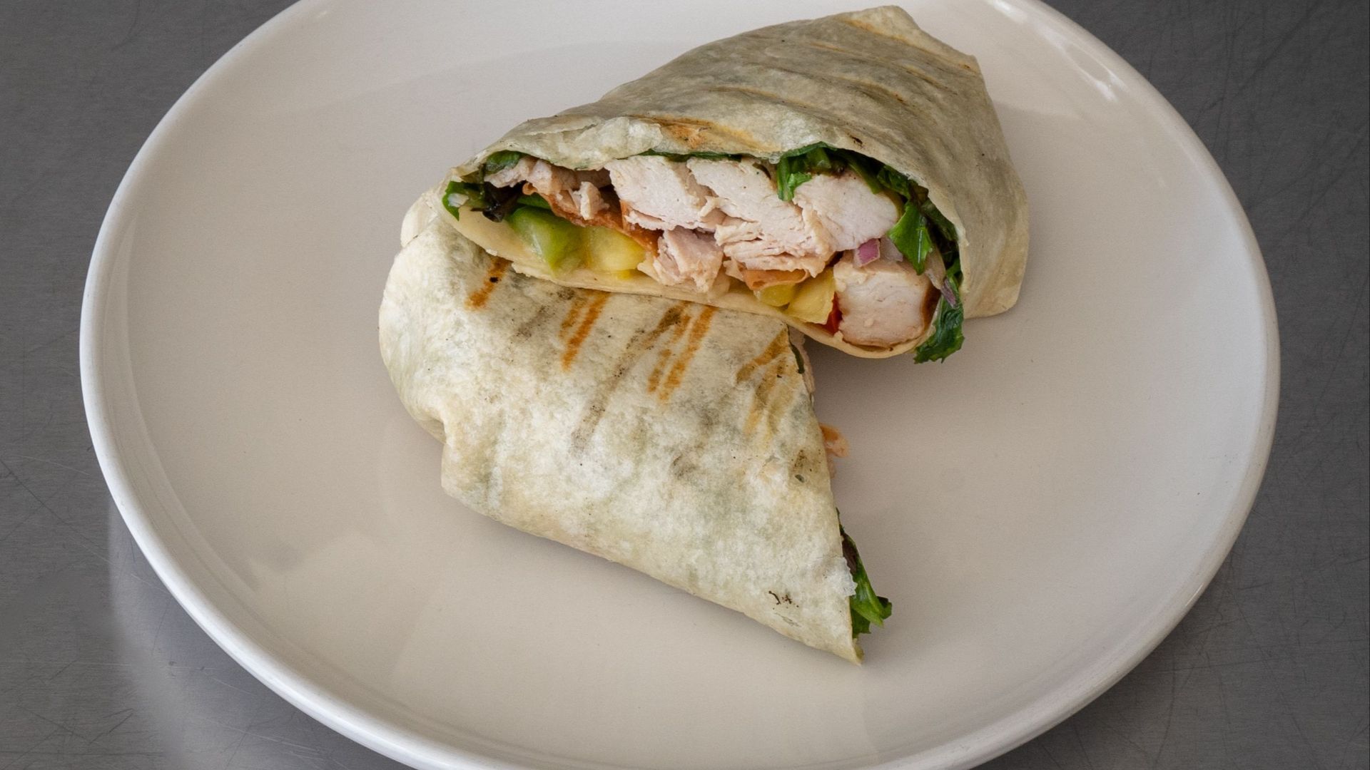 2. Wrap à la dinde et à l'avocat