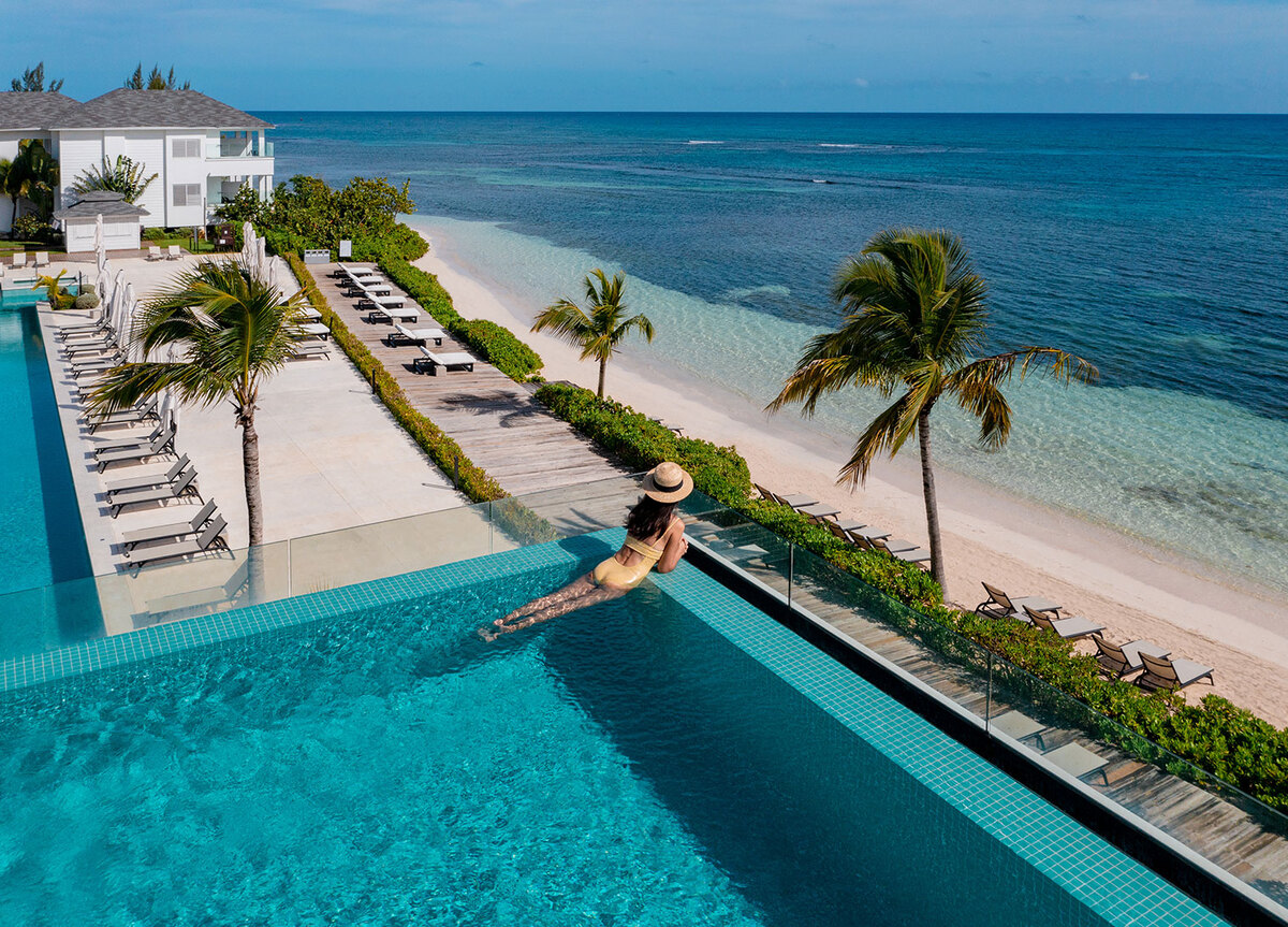 Piscine en hauteur