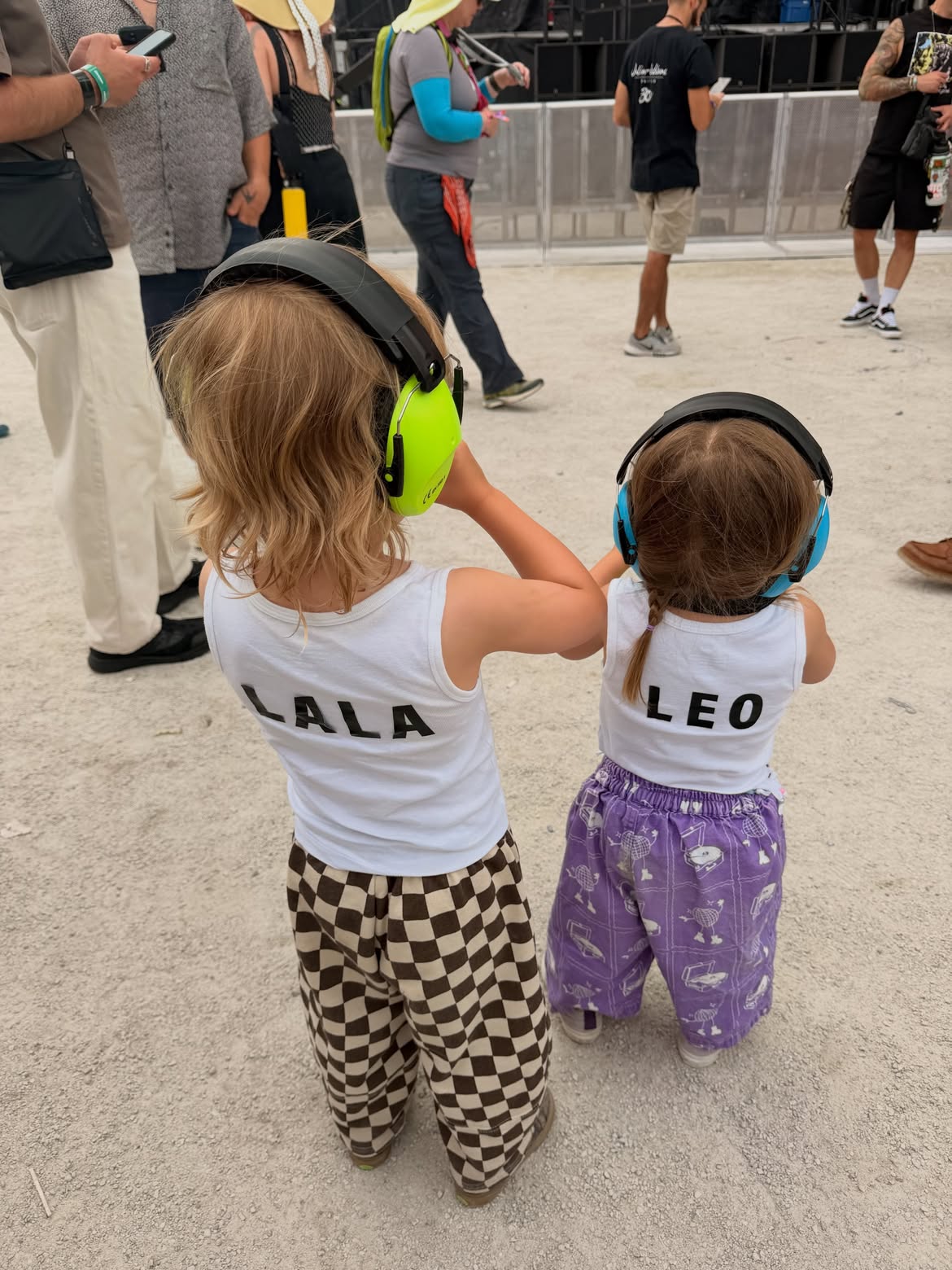 De beaux petits festivaliers