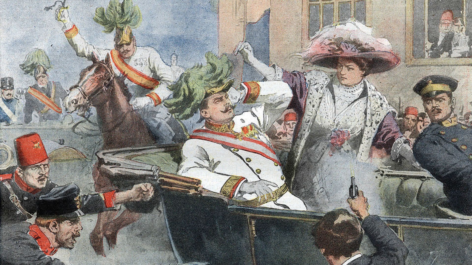 3. L'archiduc François-Ferdinand a été assassiné à Sarajevo