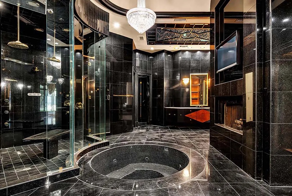 Master bathroom