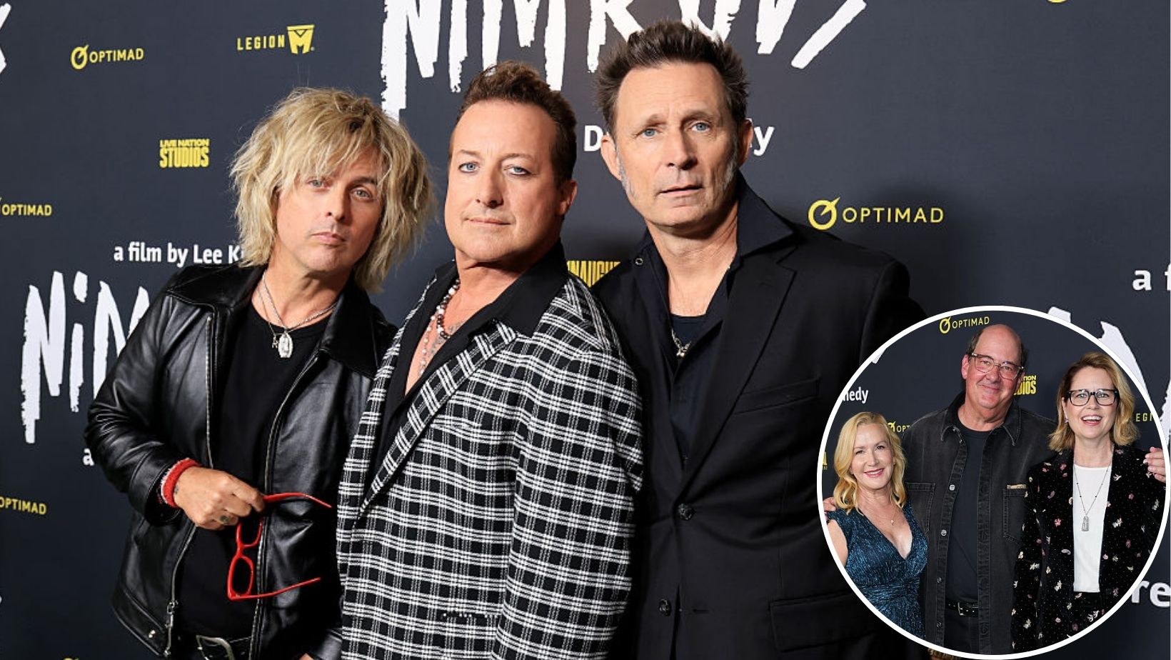 Green Day et The Office font équipe sur le tapis rouge de Nimrods