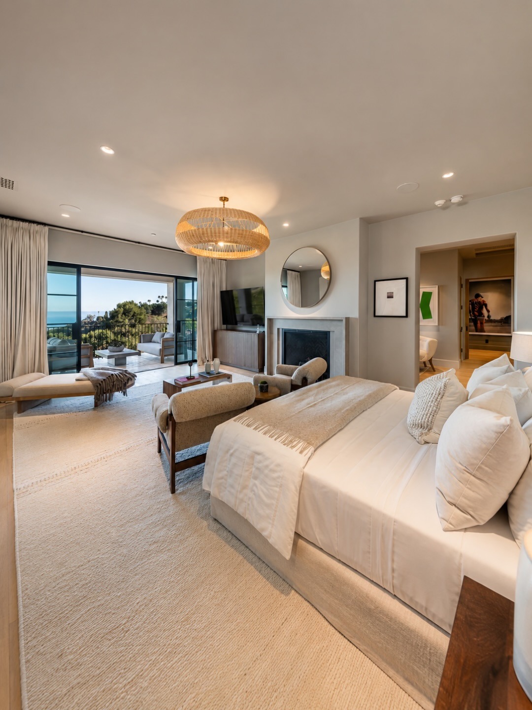 A master suite fit for a hotel