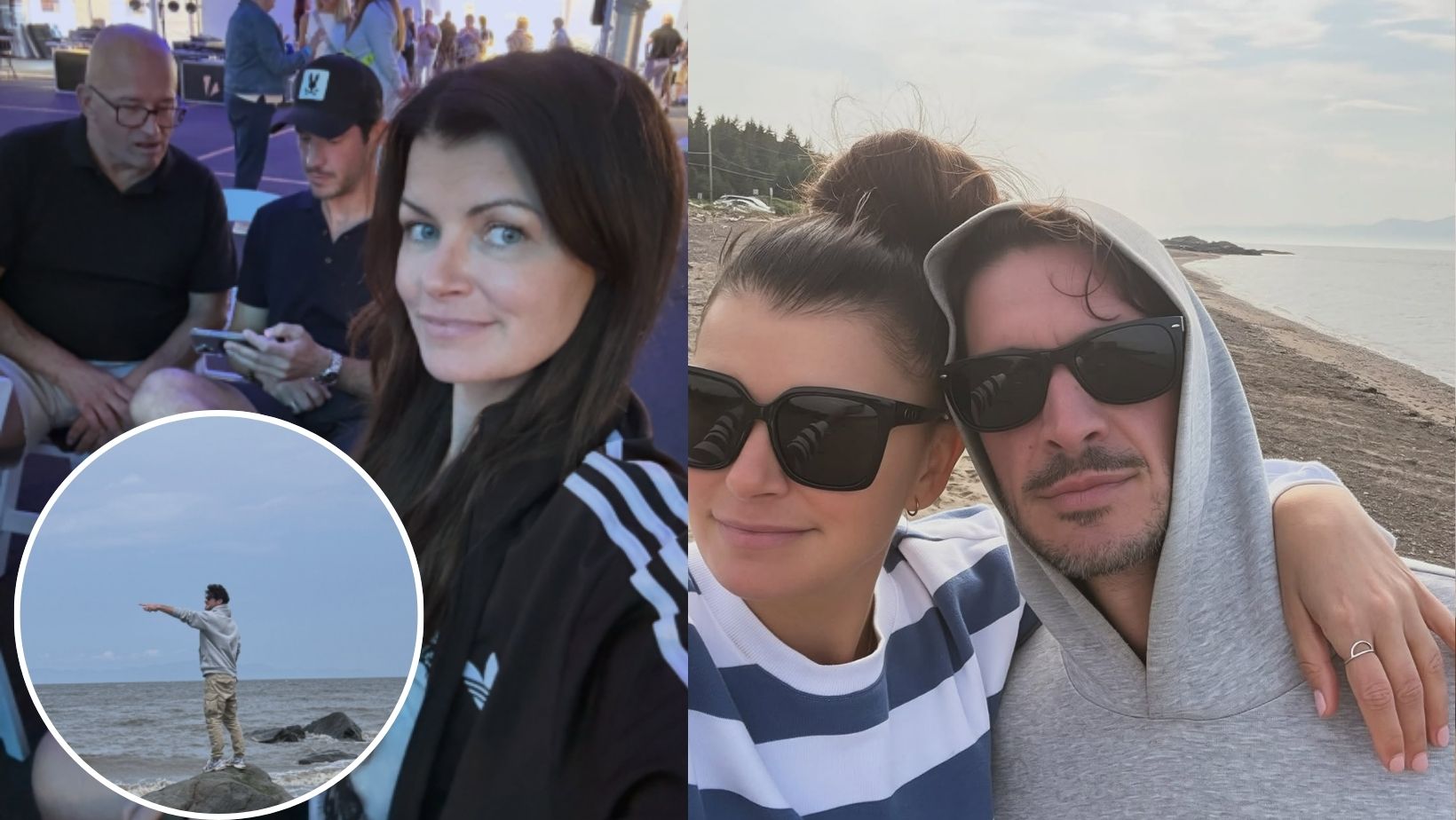 Superbe escapade en amoureux pour Kim Lizotte et Éric Bruneau: 18 magnifiques photos
