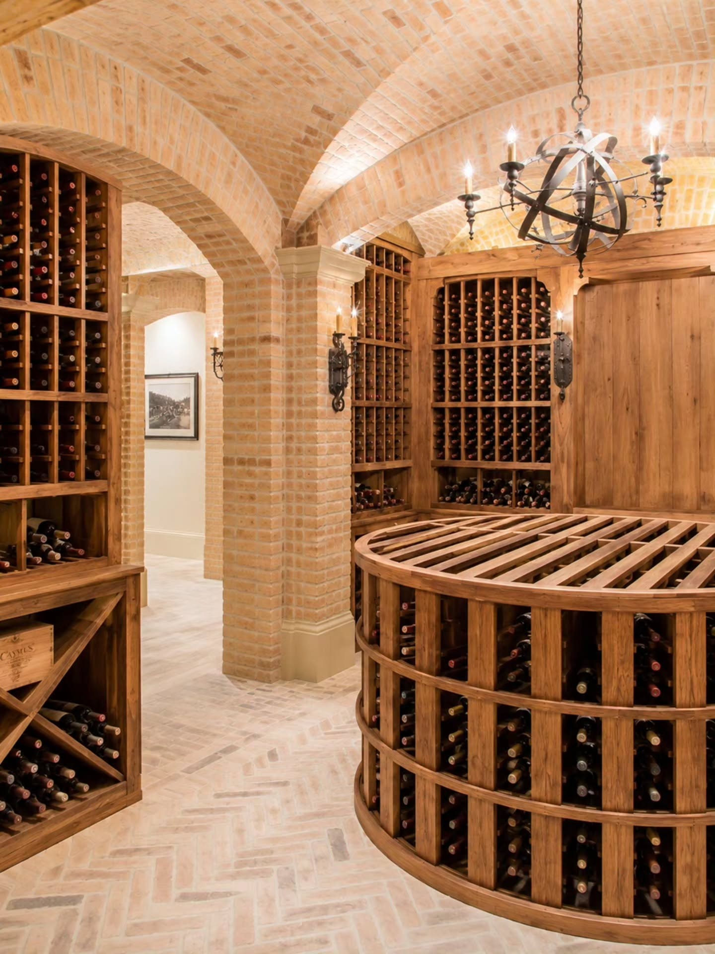 A spectacular wine cellar