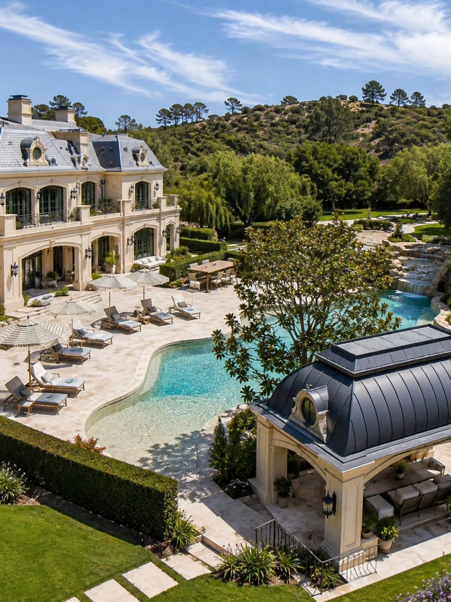 A pool worthy of a five-star hotel
