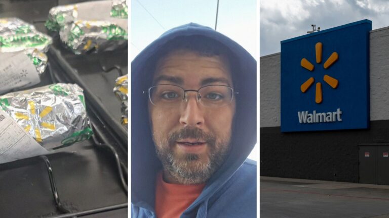 Walmart customer goes to hot-n-ready section. Then he sees the cost of the hot dogs