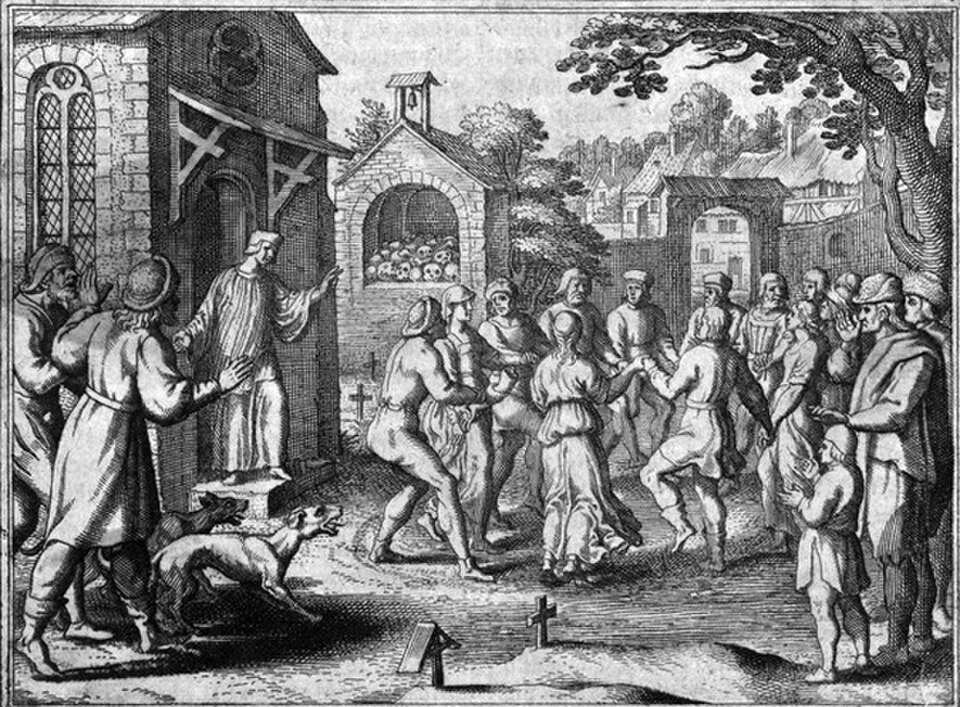 1. The Dancing Plague (1518)